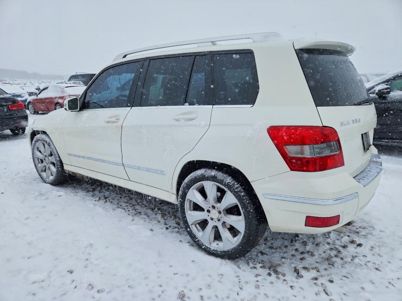2011 Mercedes-benz Glk 350 4matic White vin: WDCGG8HB2BF546257