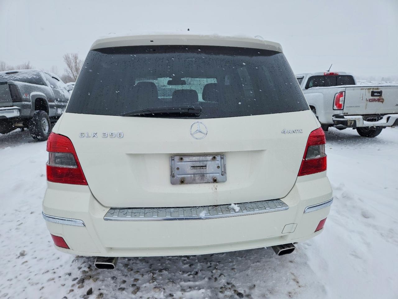 2011 Mercedes-benz Glk 350 4matic White vin: WDCGG8HB2BF546257
