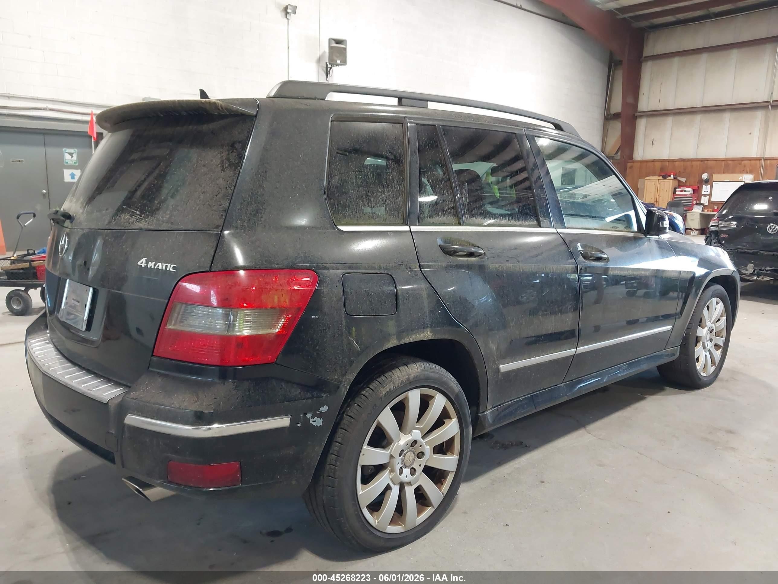 2011 Mercedes-benz Glk 350 4matic Black vin: WDCGG8HB2BF601774