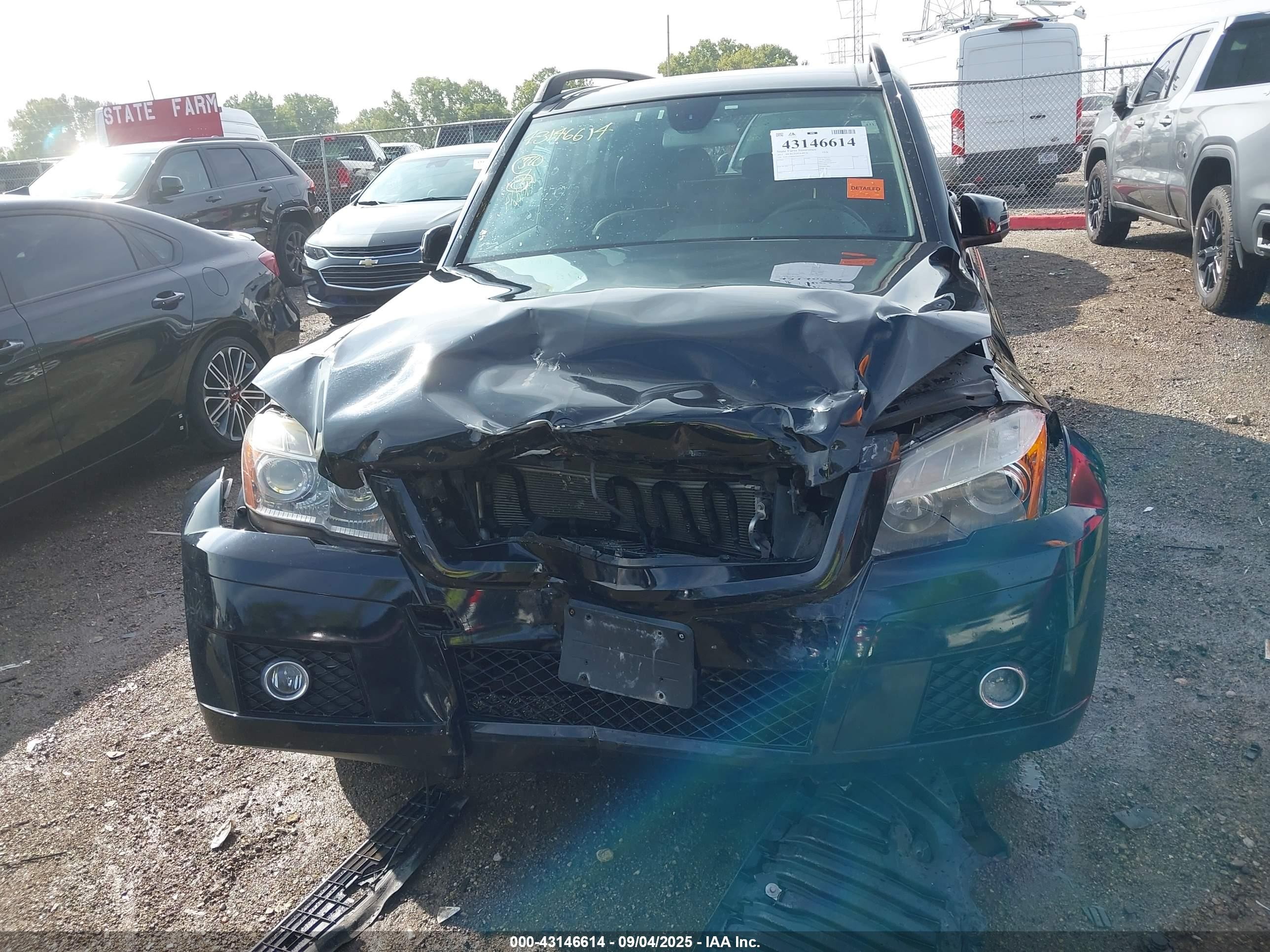 2011 Mercedes-benz Glk 350 4matic Черный vin: WDCGG8HB2BF610992