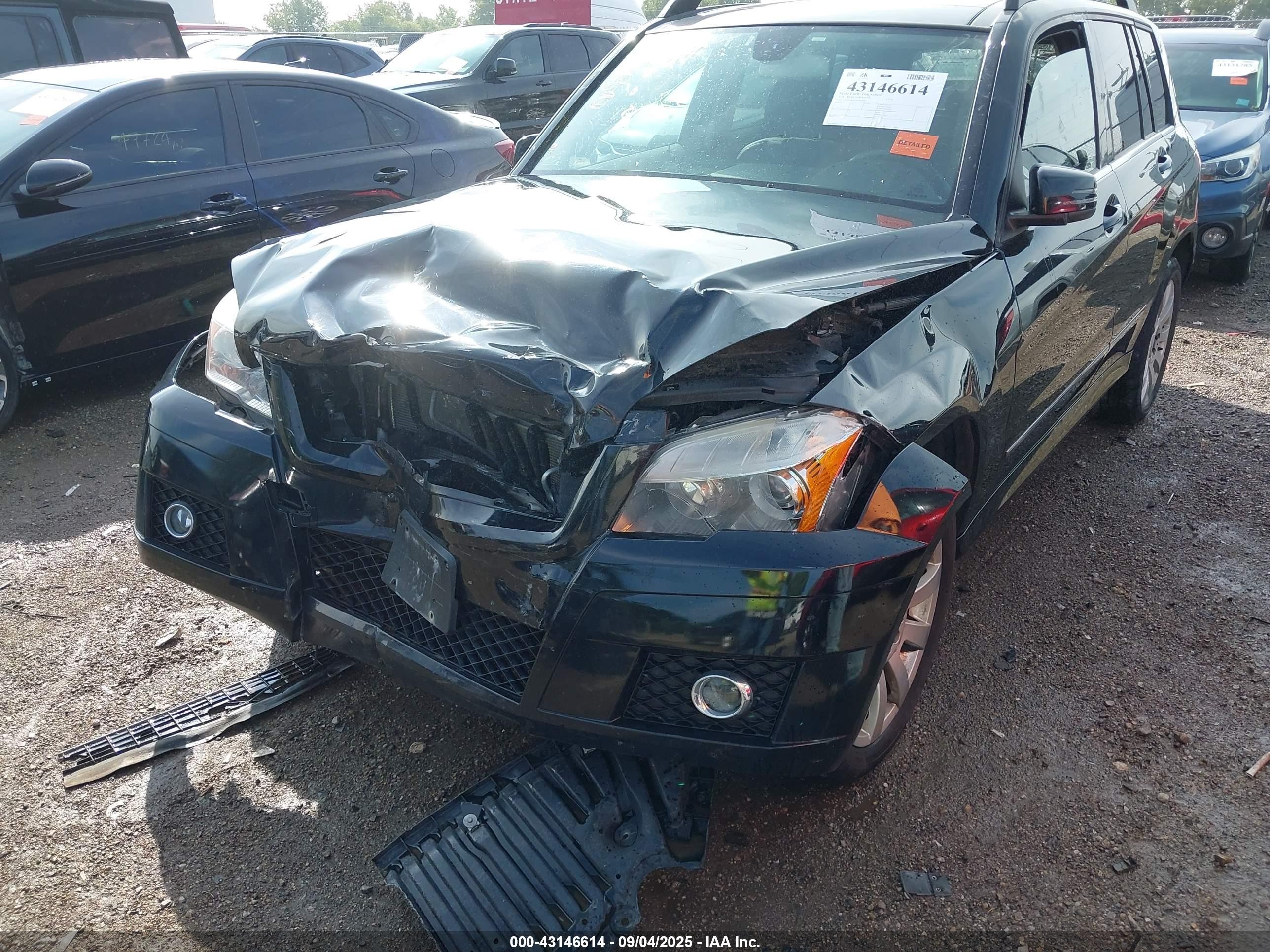 2011 Mercedes-benz Glk 350 4matic Черный vin: WDCGG8HB2BF610992