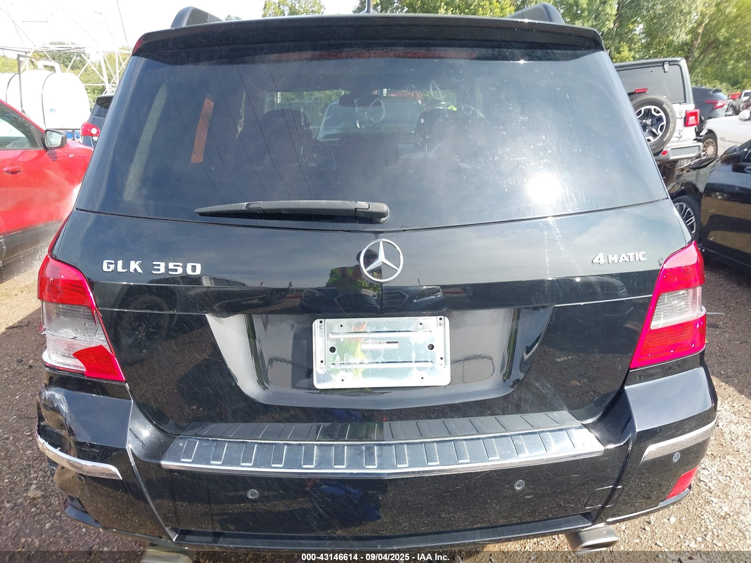 2011 Mercedes-benz Glk 350 4matic Черный vin: WDCGG8HB2BF610992