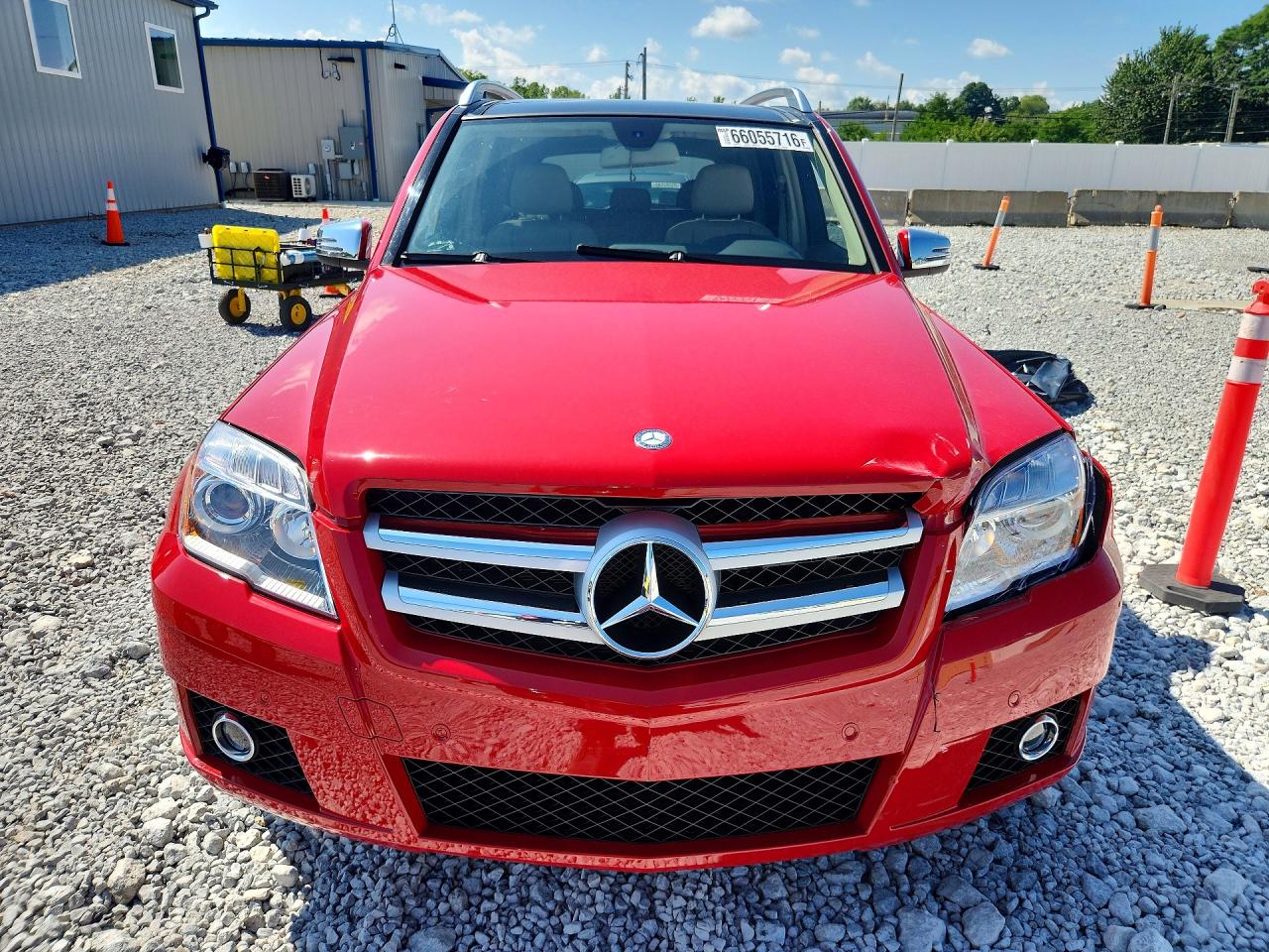 2011 Mercedes-benz Glk 350 4matic Red vin: WDCGG8HB2BF615321