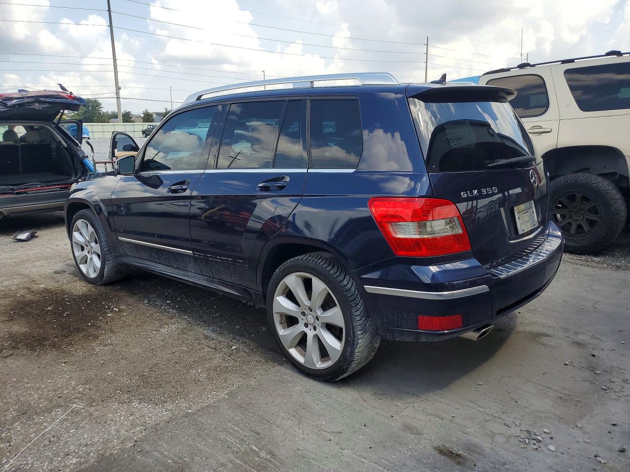 2011 Mercedes-benz Glk 350 4matic Blue vin: WDCGG8HB2BF660386