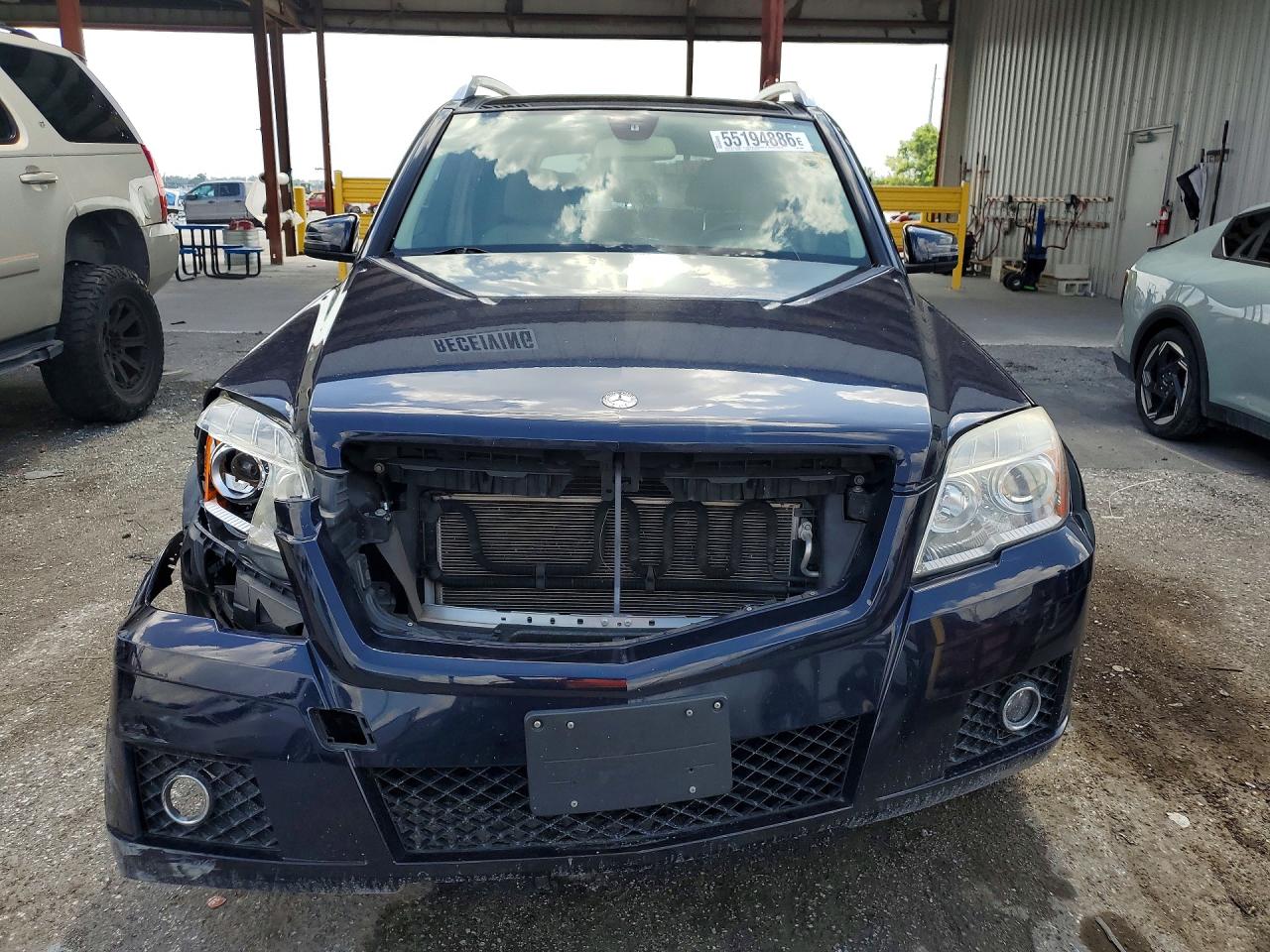 2011 Mercedes-benz Glk 350 4matic Blue vin: WDCGG8HB2BF660386