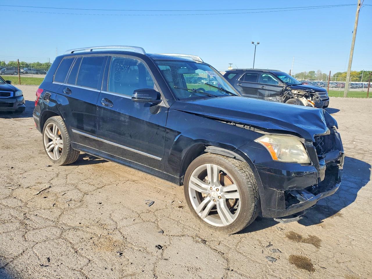 2012 Mercedes-benz Glk 350 4matic Black vin: WDCGG8HB2CF742541