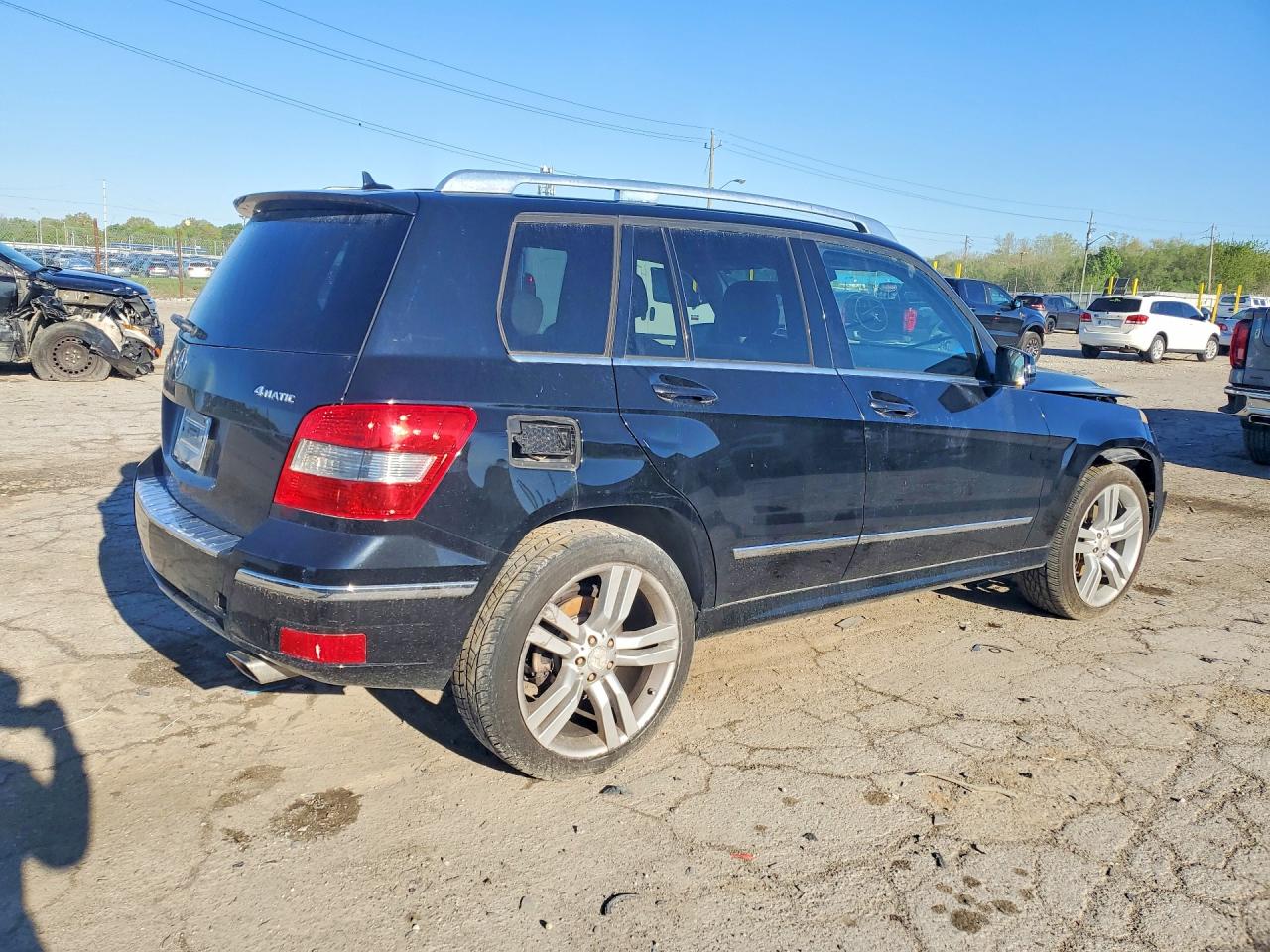 2012 Mercedes-benz Glk 350 4matic Black vin: WDCGG8HB2CF742541