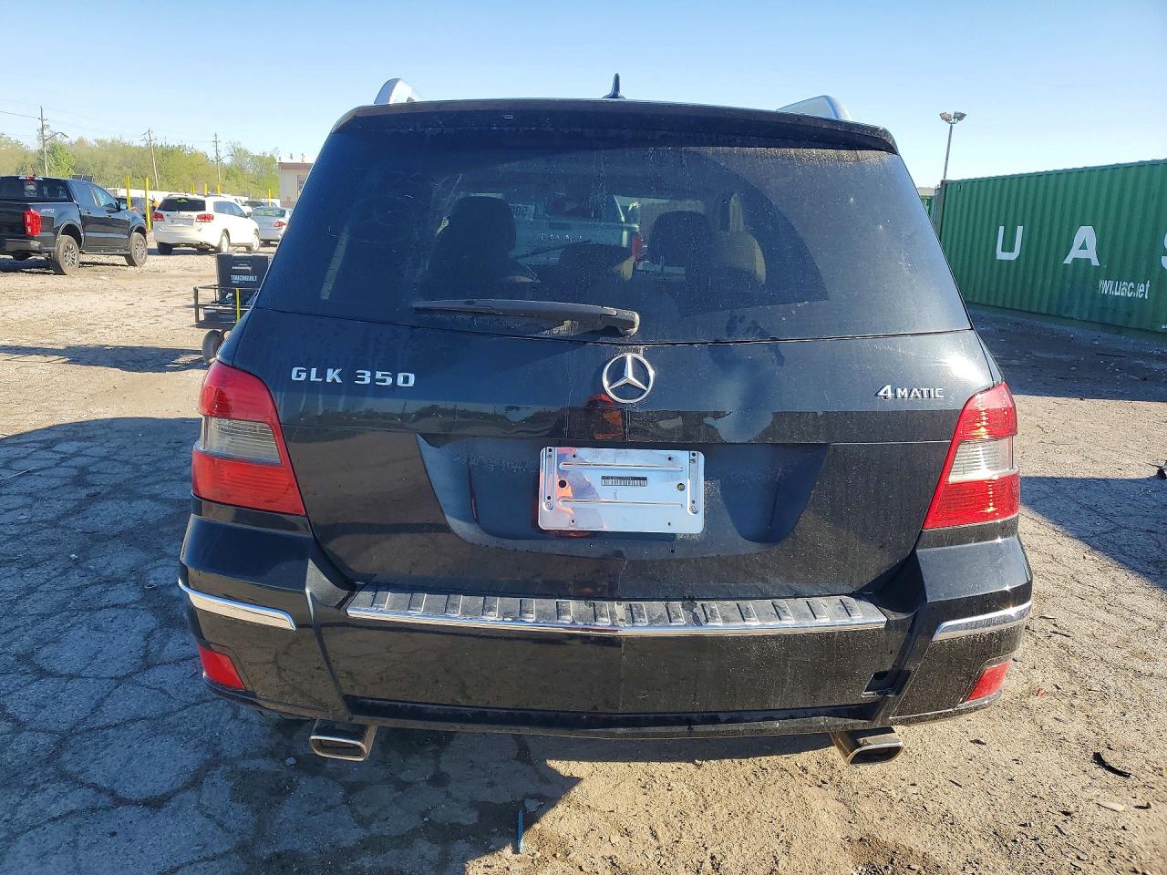 2012 Mercedes-benz Glk 350 4matic Black vin: WDCGG8HB2CF742541