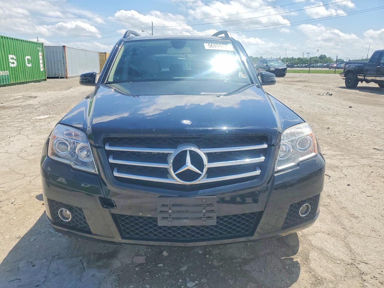 2012 Mercedes-benz Glk 350 4matic Black vin: WDCGG8HB2CF939175