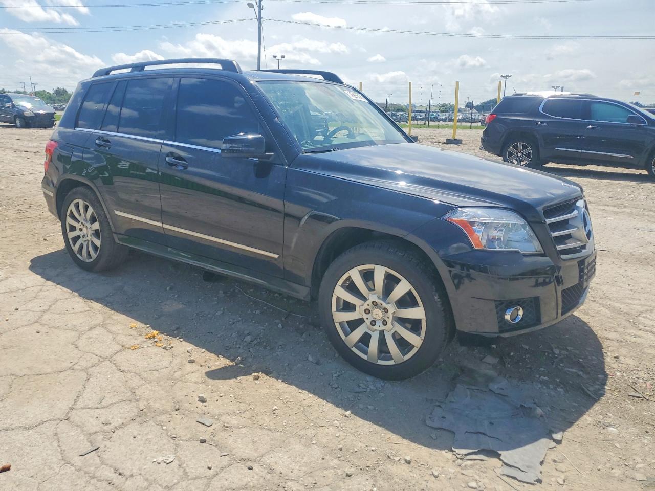 2012 Mercedes-benz Glk 350 4matic Black vin: WDCGG8HB2CF939175