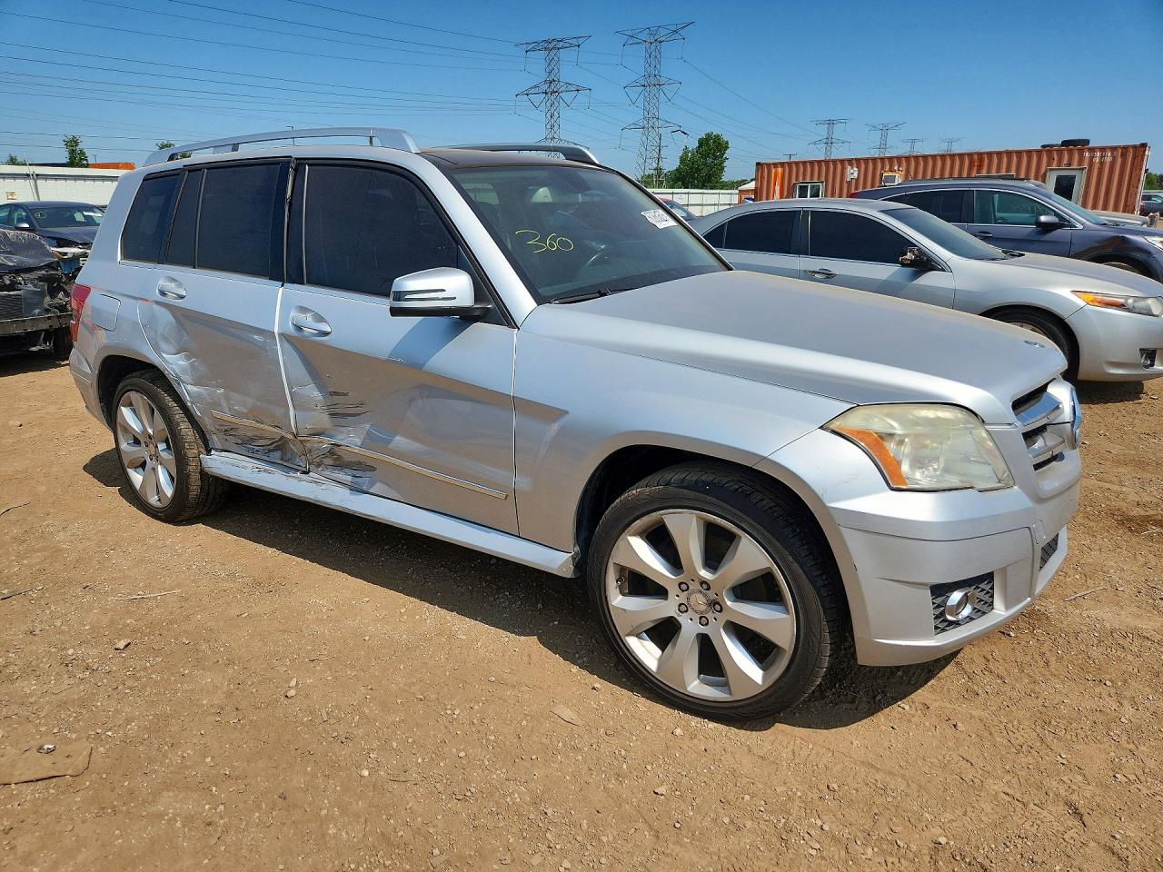 2010 Mercedes-benz Glk 350 4matic Gray vin: WDCGG8HB3AF263302