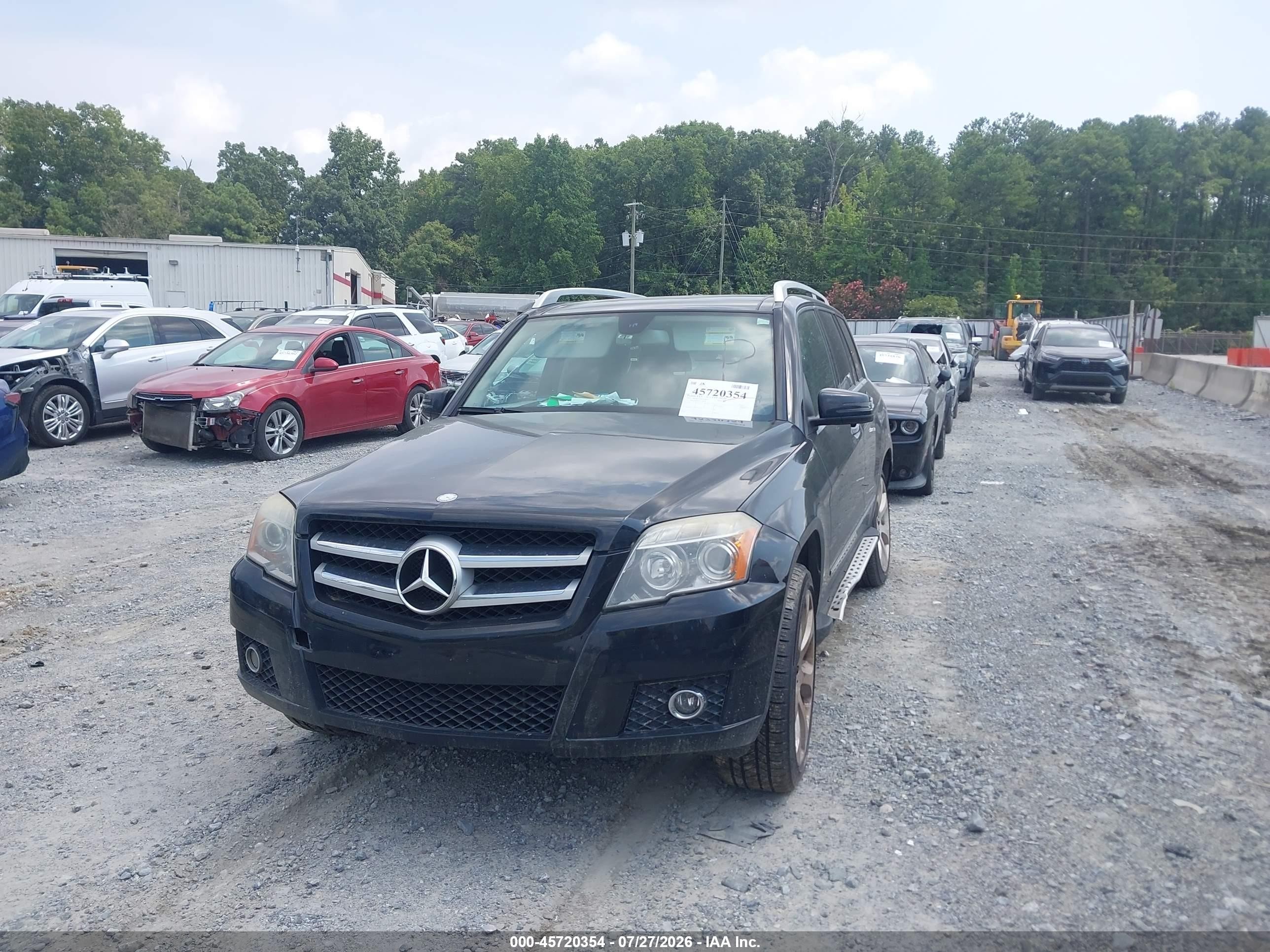 2010 Mercedes-benz Glk 350 4matic Black vin: WDCGG8HB3AF289348