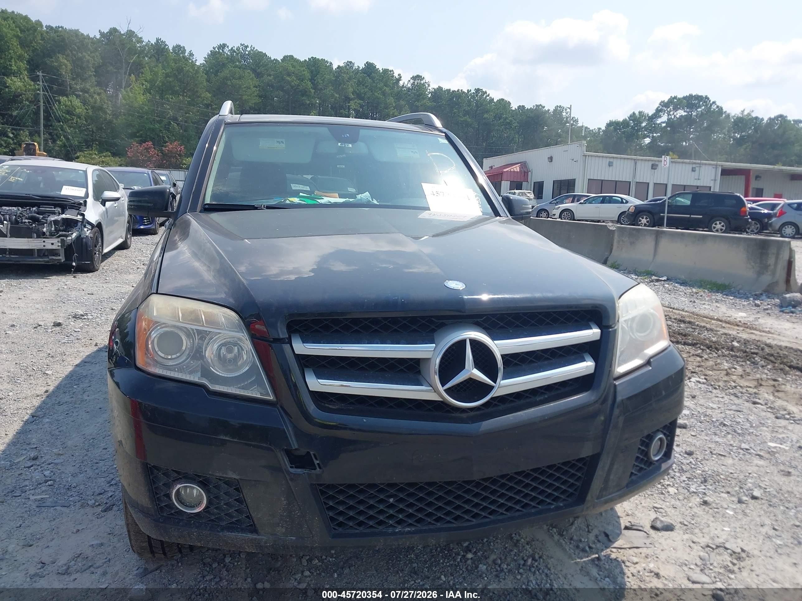 2010 Mercedes-benz Glk 350 4matic Black vin: WDCGG8HB3AF289348
