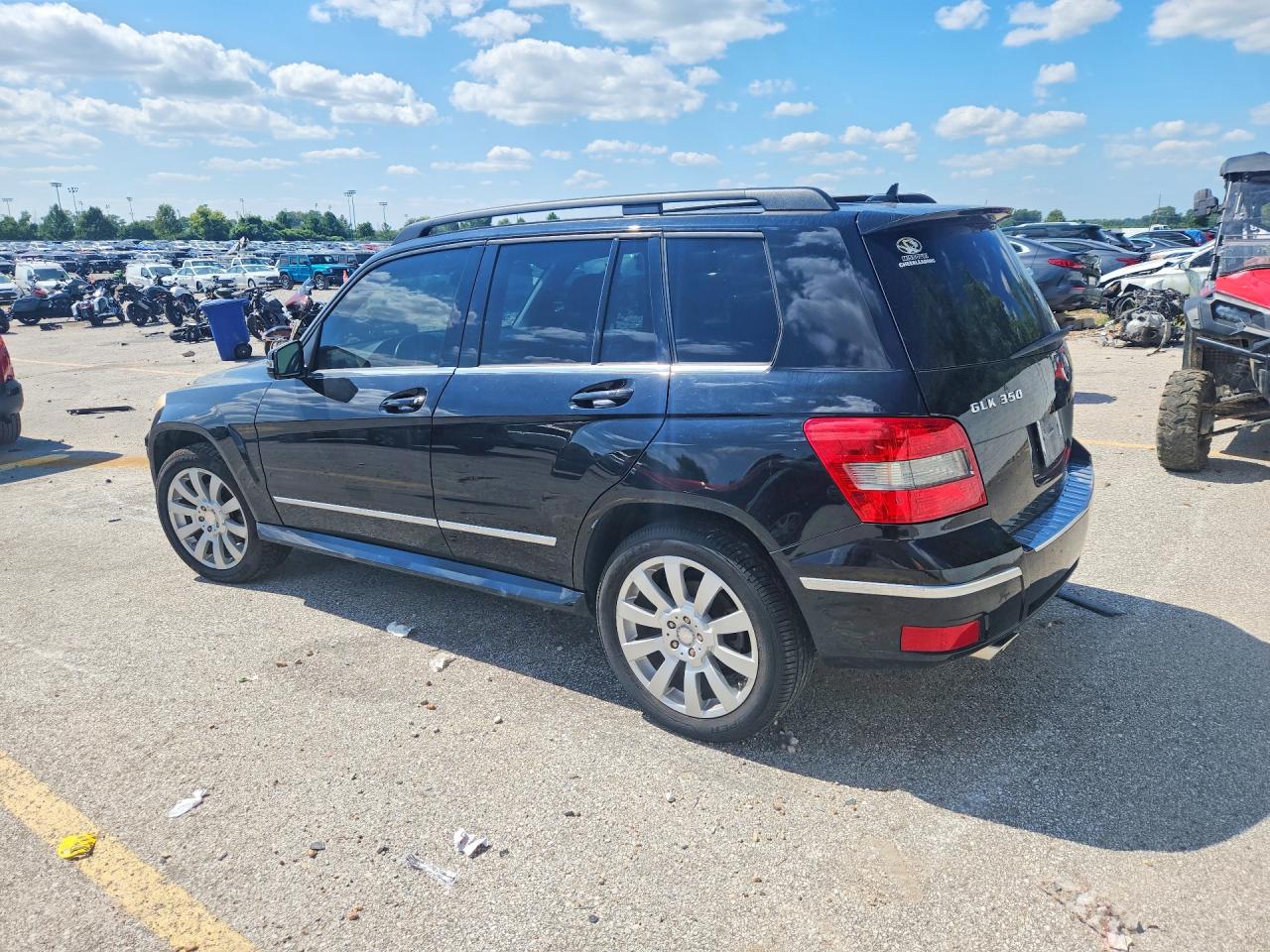 2010 Mercedes-benz Glk 350 4matic Black vin: WDCGG8HB3AF311140