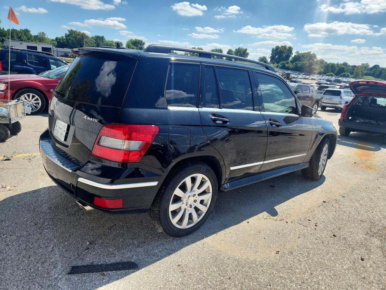 2010 Mercedes-benz Glk 350 4matic Black vin: WDCGG8HB3AF311140