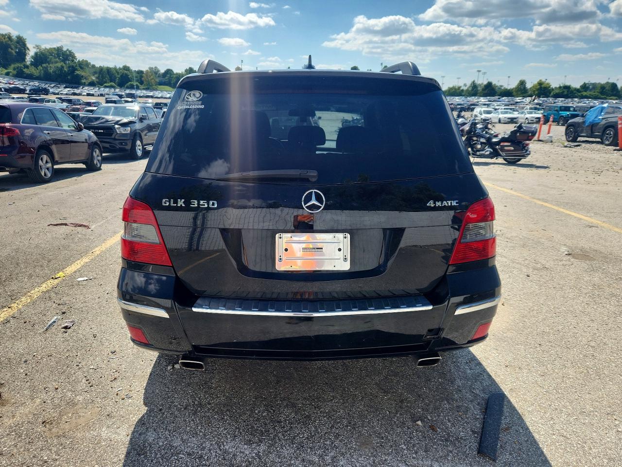 2010 Mercedes-benz Glk 350 4matic Black vin: WDCGG8HB3AF311140