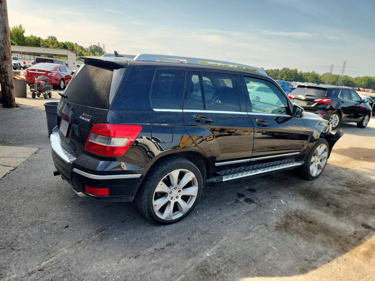 2010 Mercedes-benz Glk 350 4matic Black vin: WDCGG8HB3AF318380
