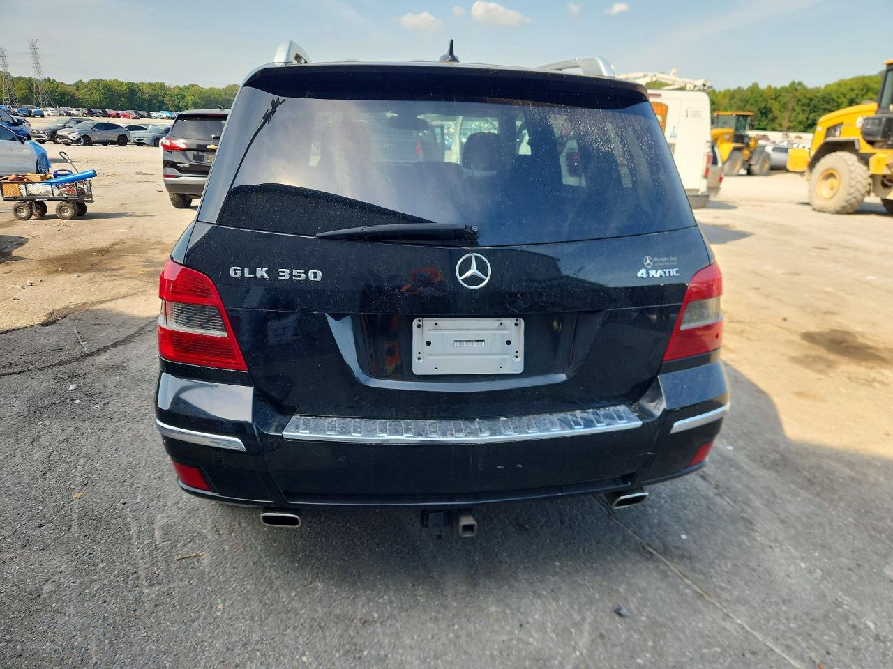 2010 Mercedes-benz Glk 350 4matic Black vin: WDCGG8HB3AF318380