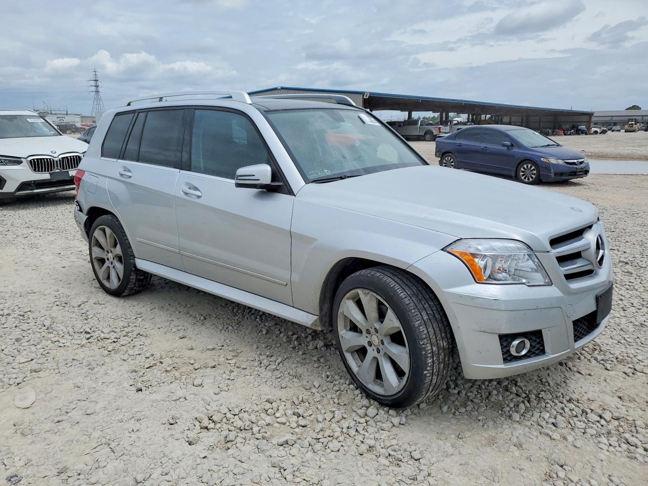 2010 Mercedes-benz Glk 350 4matic Silver vin: WDCGG8HB3AF340976