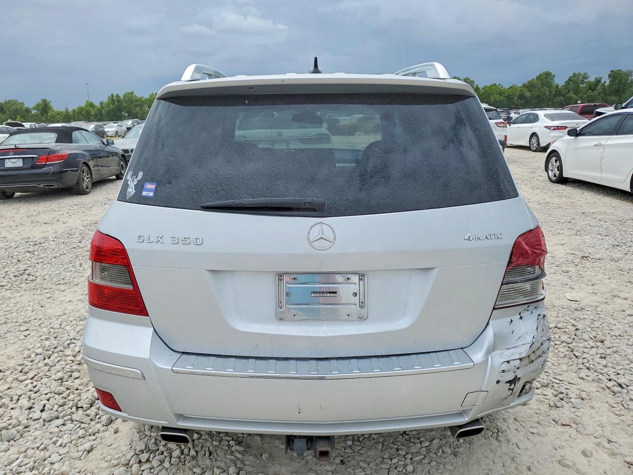 2010 Mercedes-benz Glk 350 4matic Silver vin: WDCGG8HB3AF340976