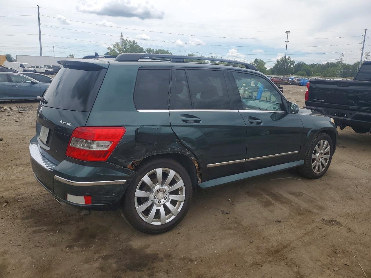 2010 Mercedes-benz Glk 350 4matic Green vin: WDCGG8HB3AF405356