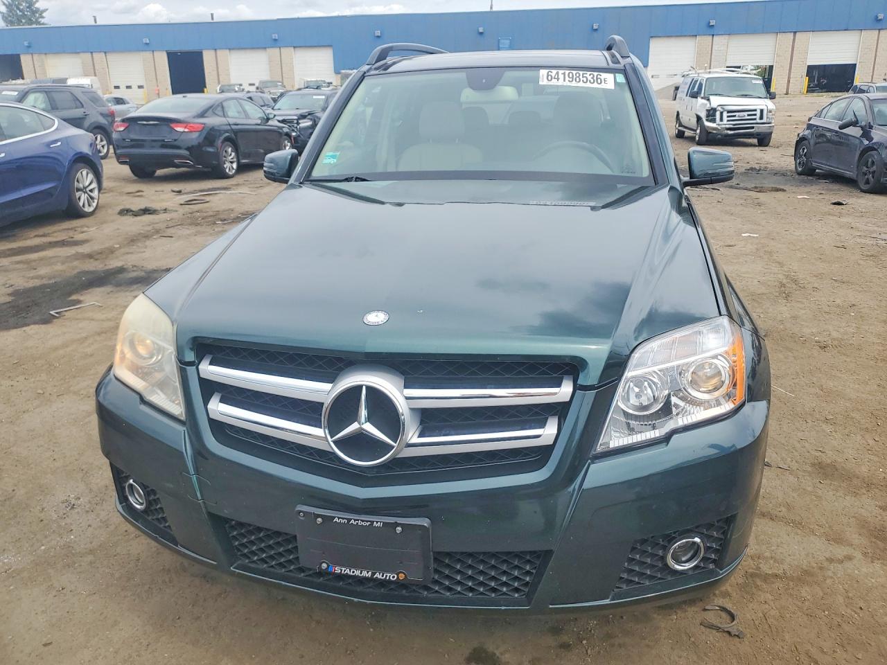 2010 Mercedes-benz Glk 350 4matic Green vin: WDCGG8HB3AF405356