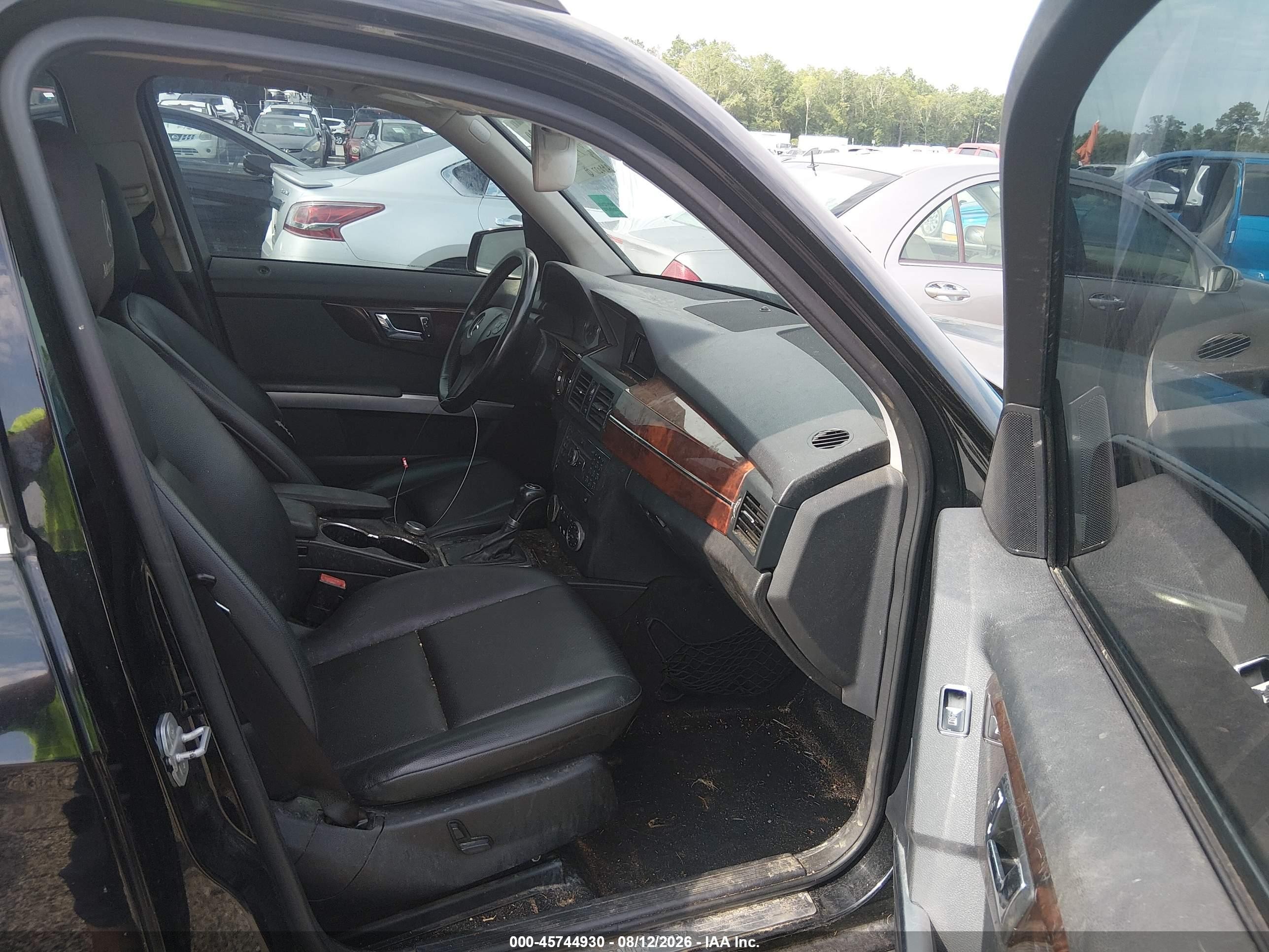 2010 Mercedes-benz Glk 350 4matic Black vin: WDCGG8HB3AF424229