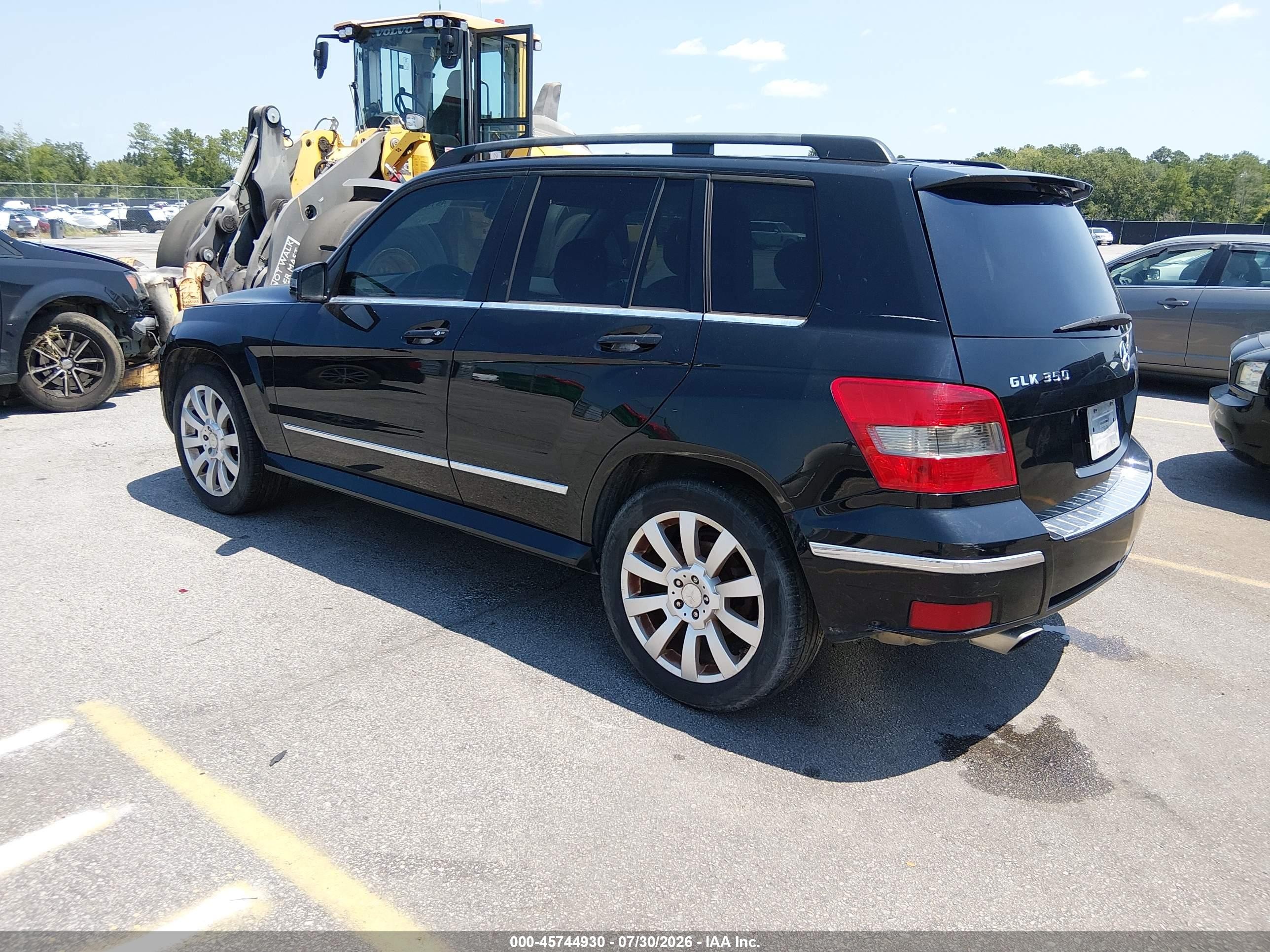 2010 Mercedes-benz Glk 350 4matic Black vin: WDCGG8HB3AF424229