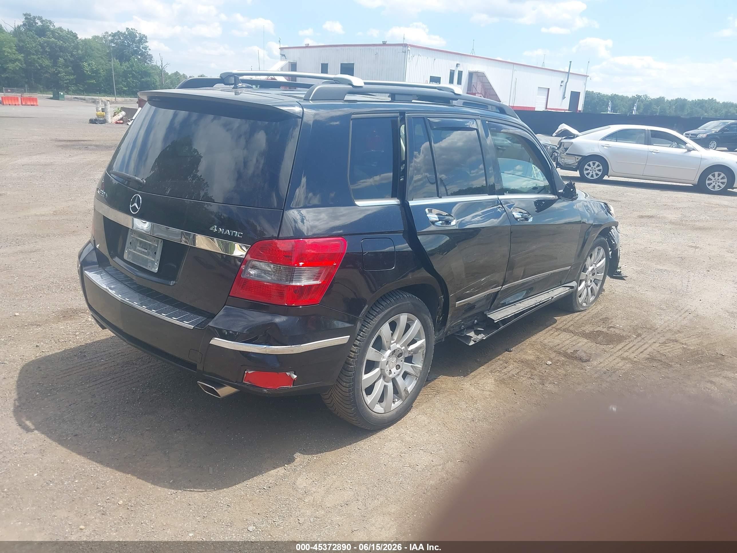 2010 Mercedes-benz Glk 350 4matic Black vin: WDCGG8HB3AF435148