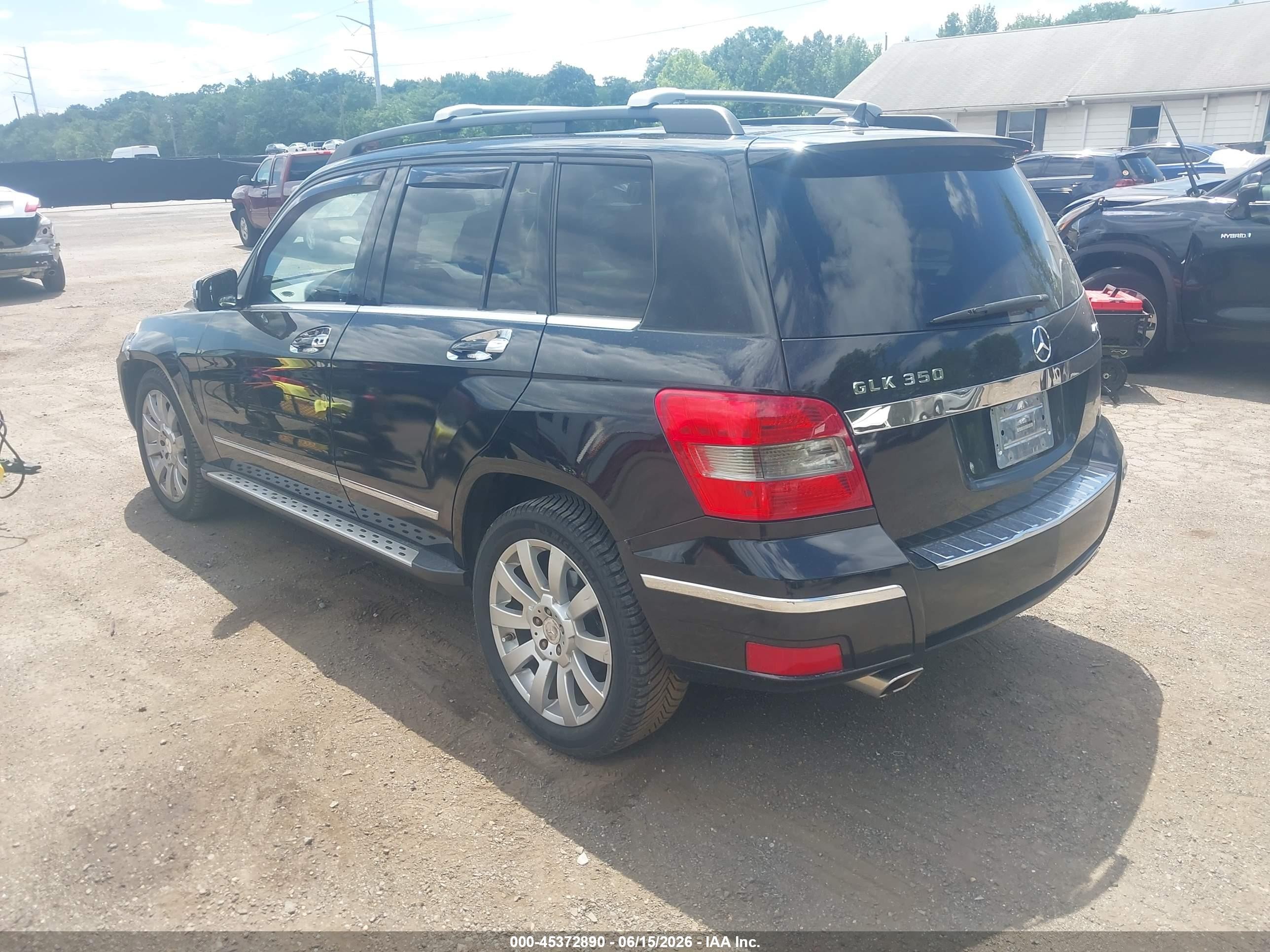 2010 Mercedes-benz Glk 350 4matic Black vin: WDCGG8HB3AF435148