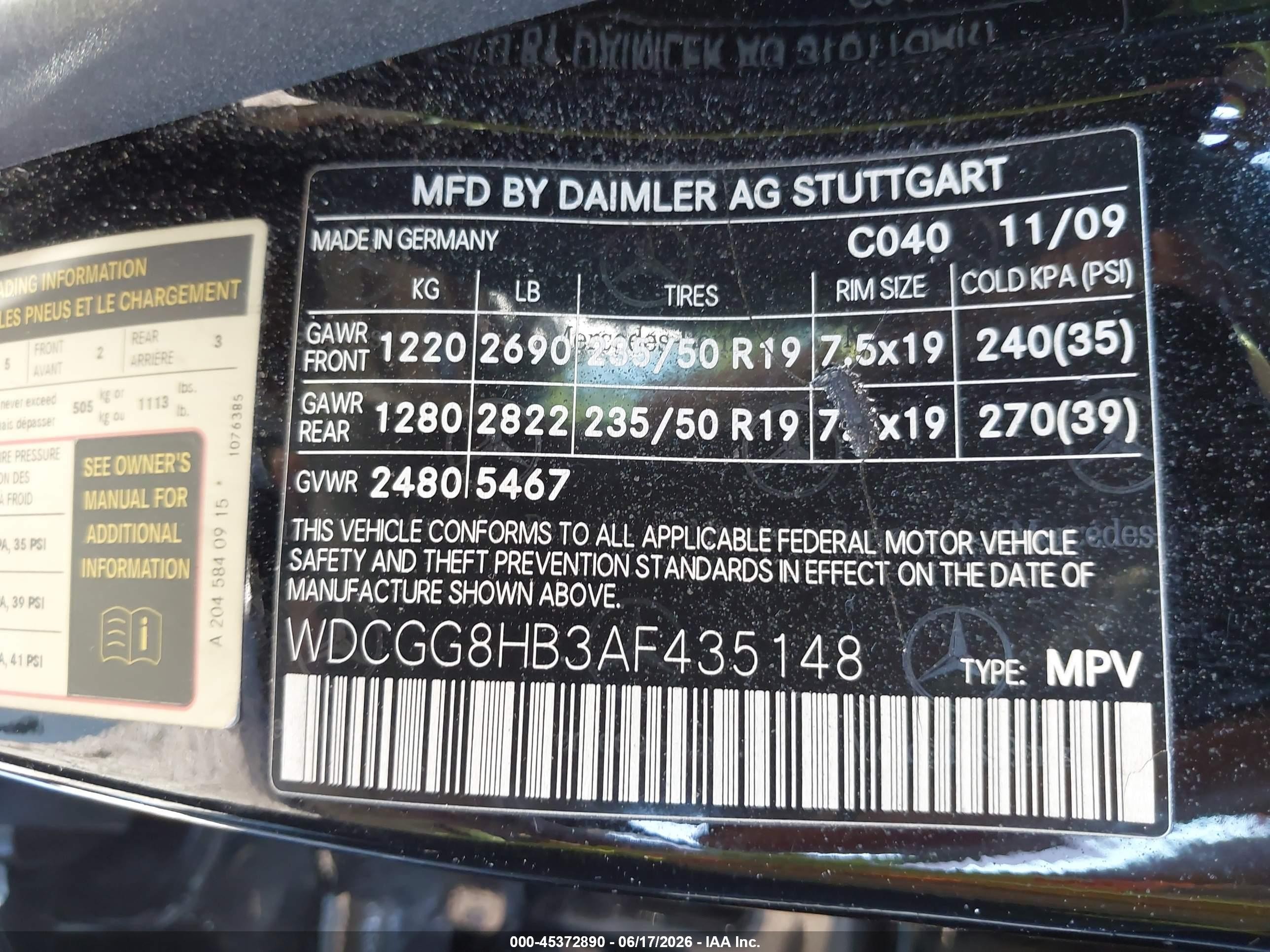 2010 Mercedes-benz Glk 350 4matic Black vin: WDCGG8HB3AF435148