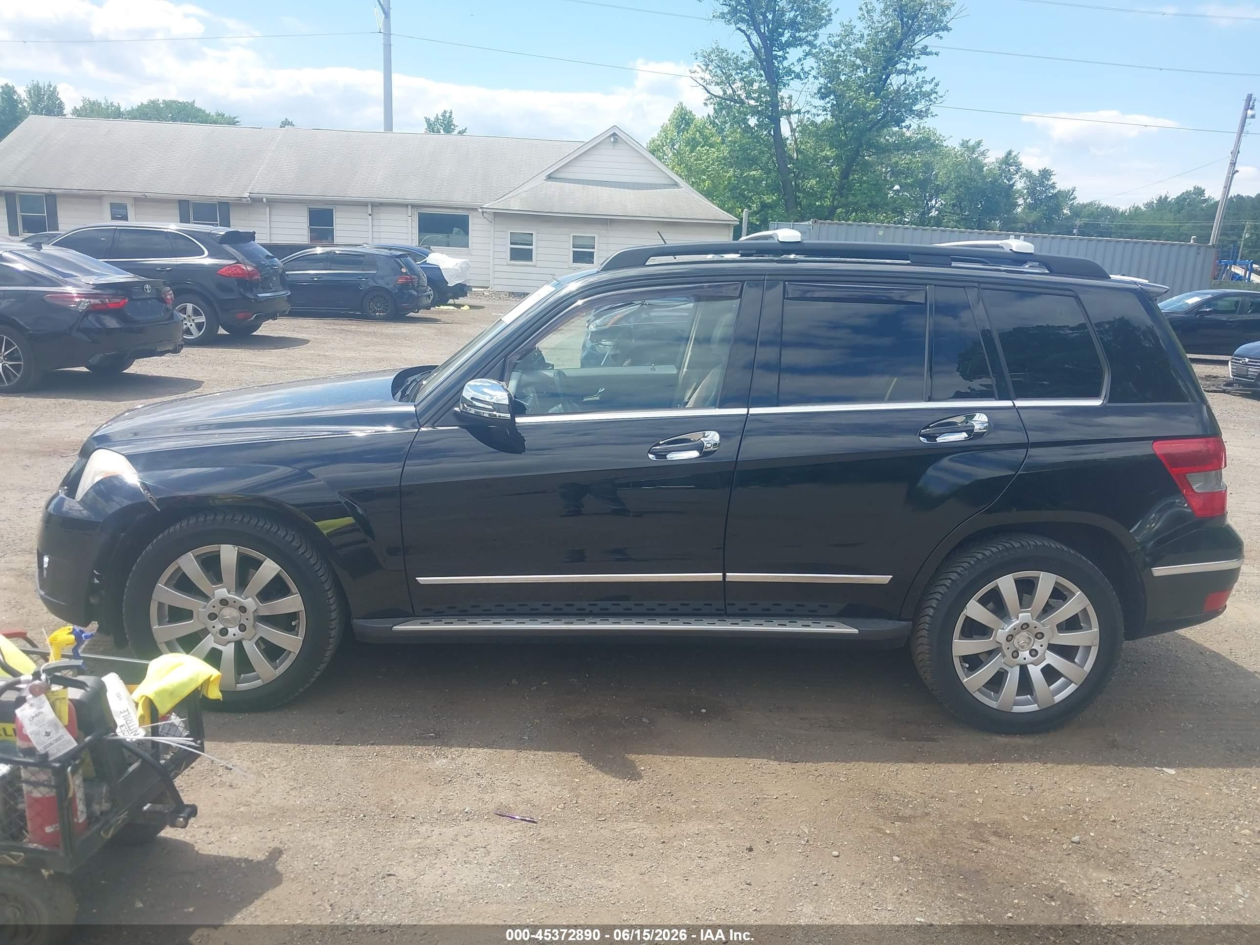 2010 Mercedes-benz Glk 350 4matic Black vin: WDCGG8HB3AF435148