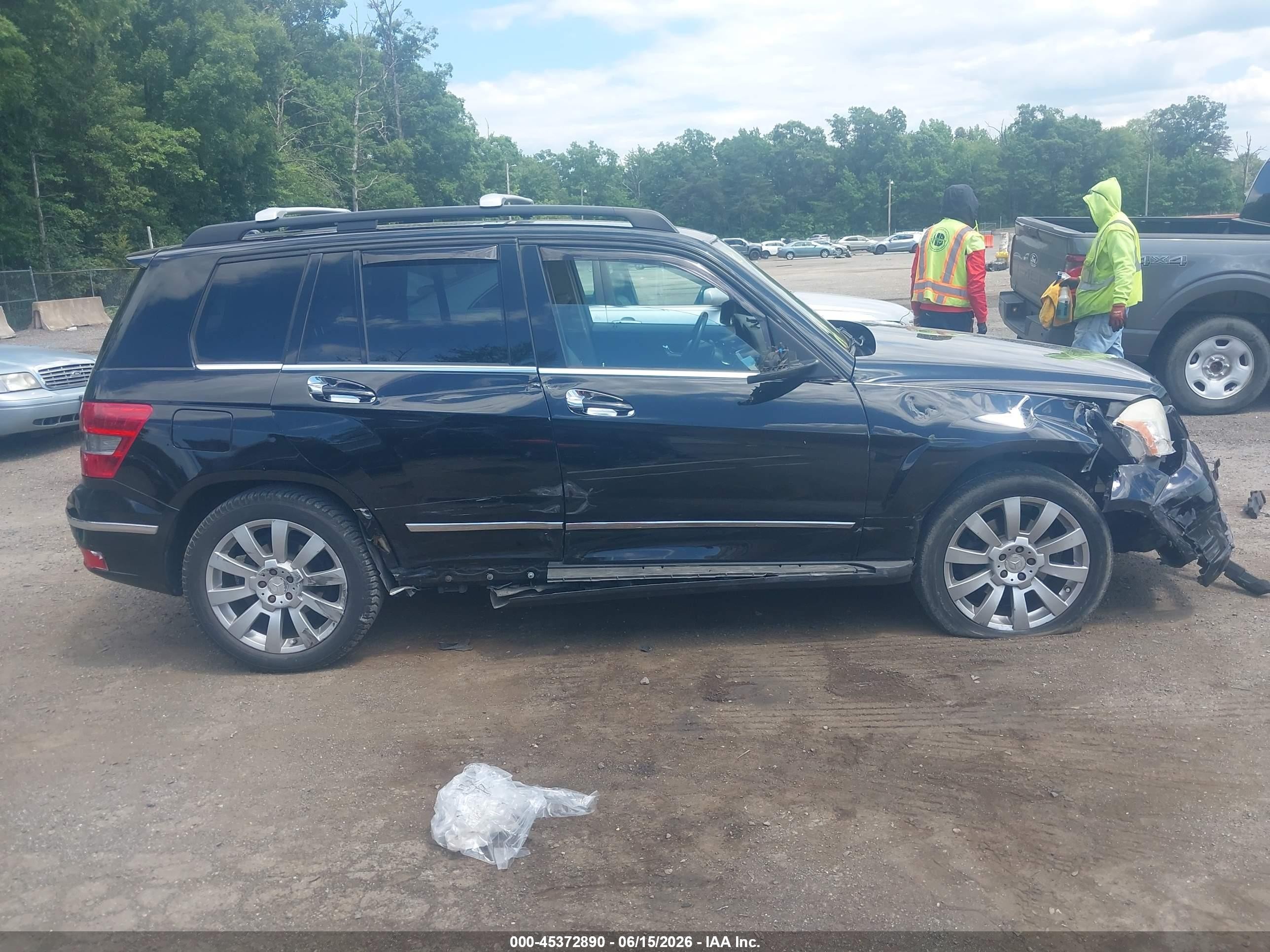 2010 Mercedes-benz Glk 350 4matic Black vin: WDCGG8HB3AF435148