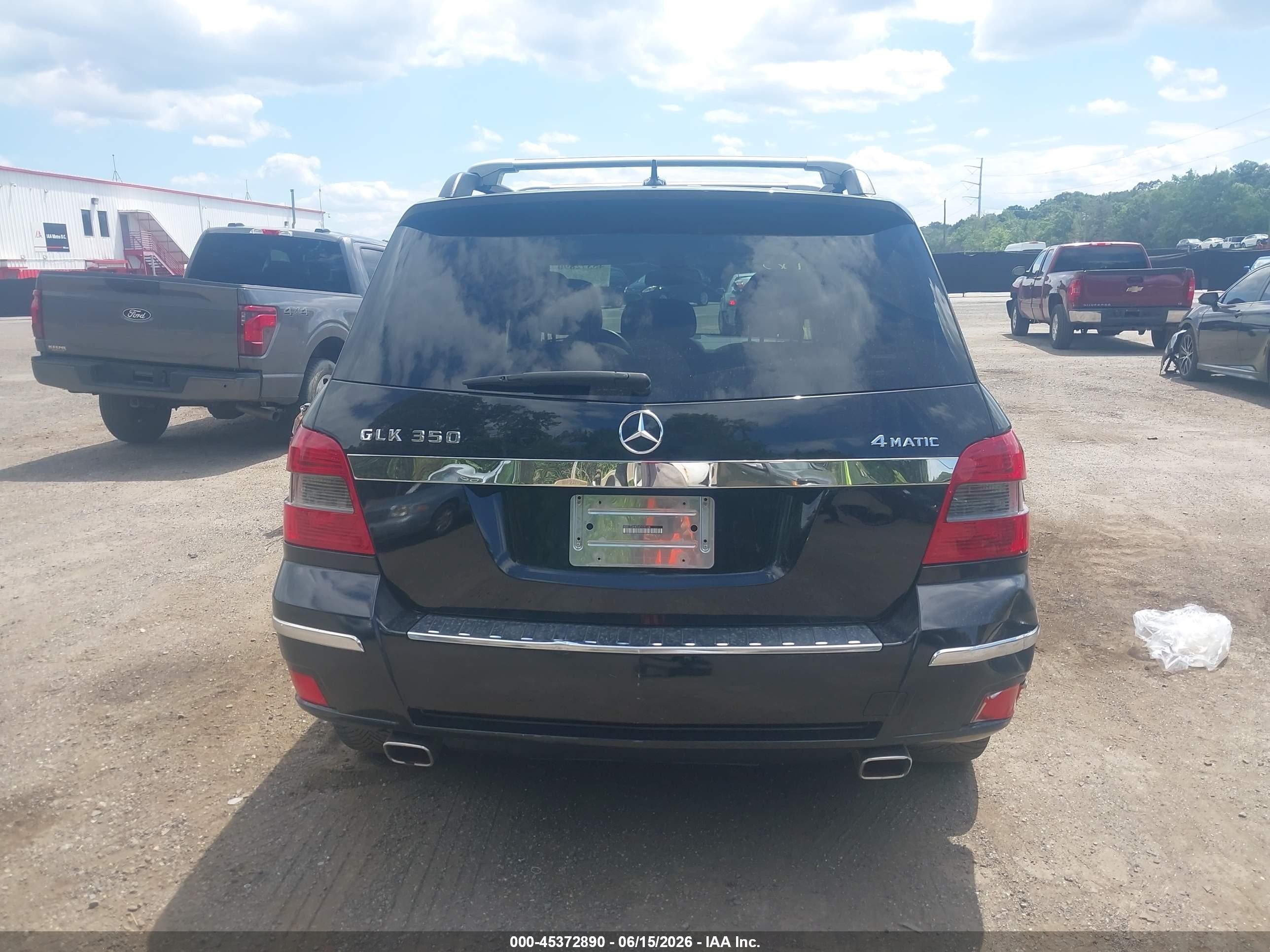 2010 Mercedes-benz Glk 350 4matic Black vin: WDCGG8HB3AF435148