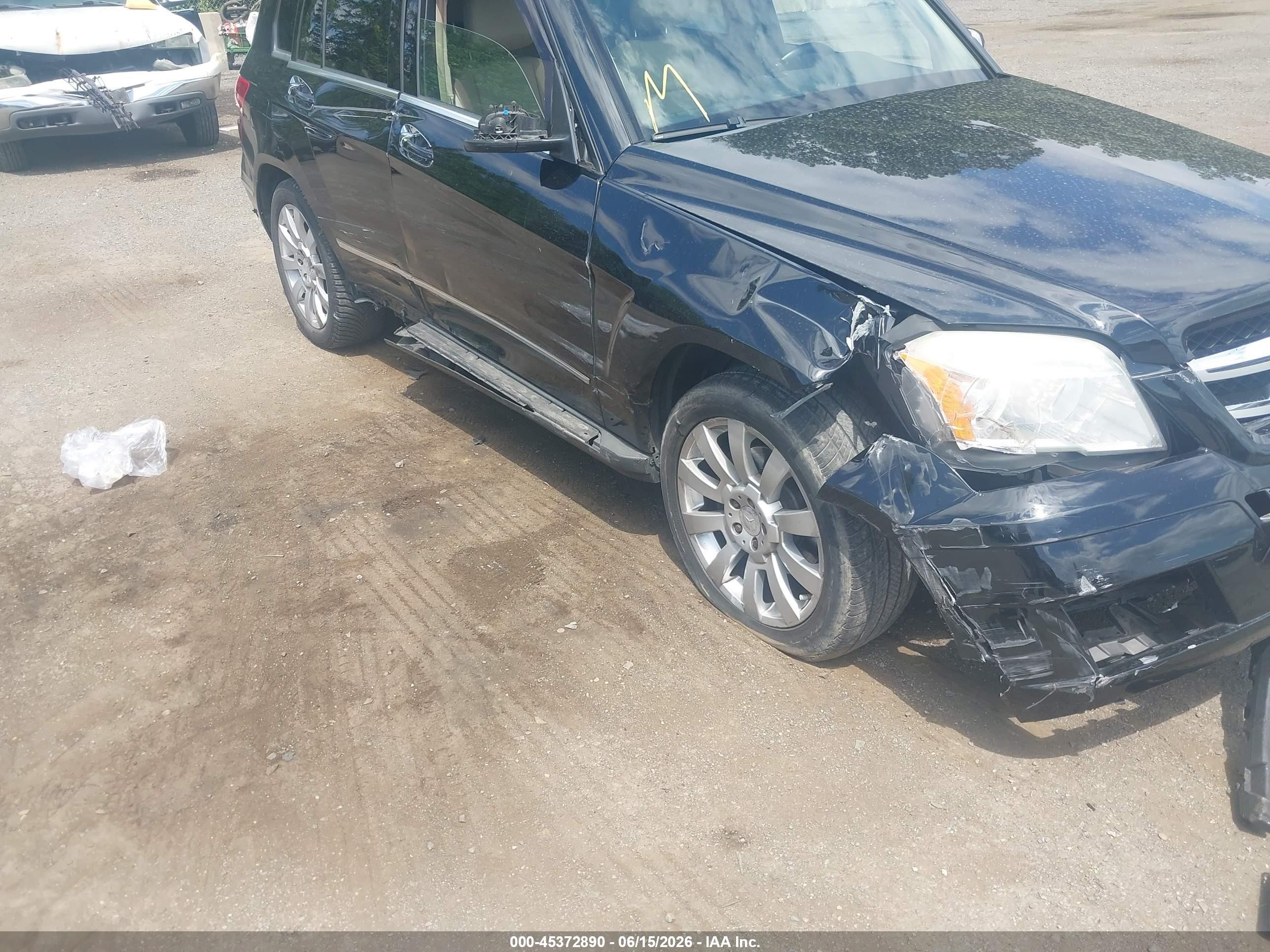 2010 Mercedes-benz Glk 350 4matic Black vin: WDCGG8HB3AF435148
