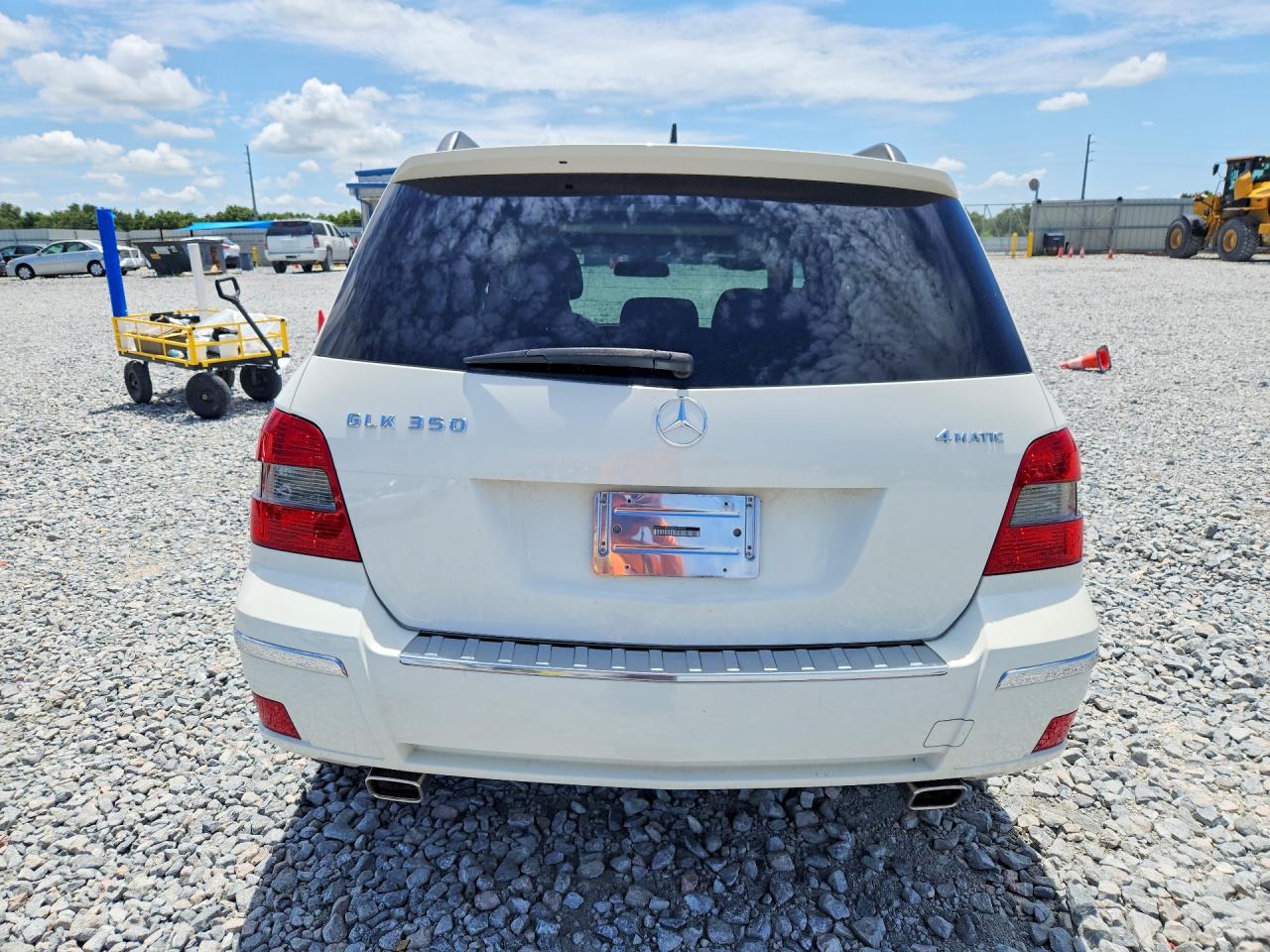 2010 Mercedes-benz Glk 350 4matic White vin: WDCGG8HB3AF475570