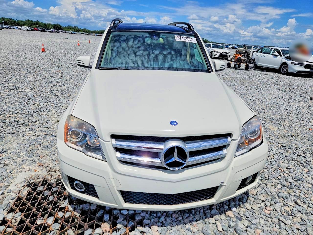 2010 Mercedes-benz Glk 350 4matic White vin: WDCGG8HB3AF475570