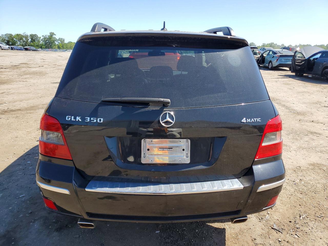 2011 Mercedes-benz Glk 350 4matic Black vin: WDCGG8HB3BF554545