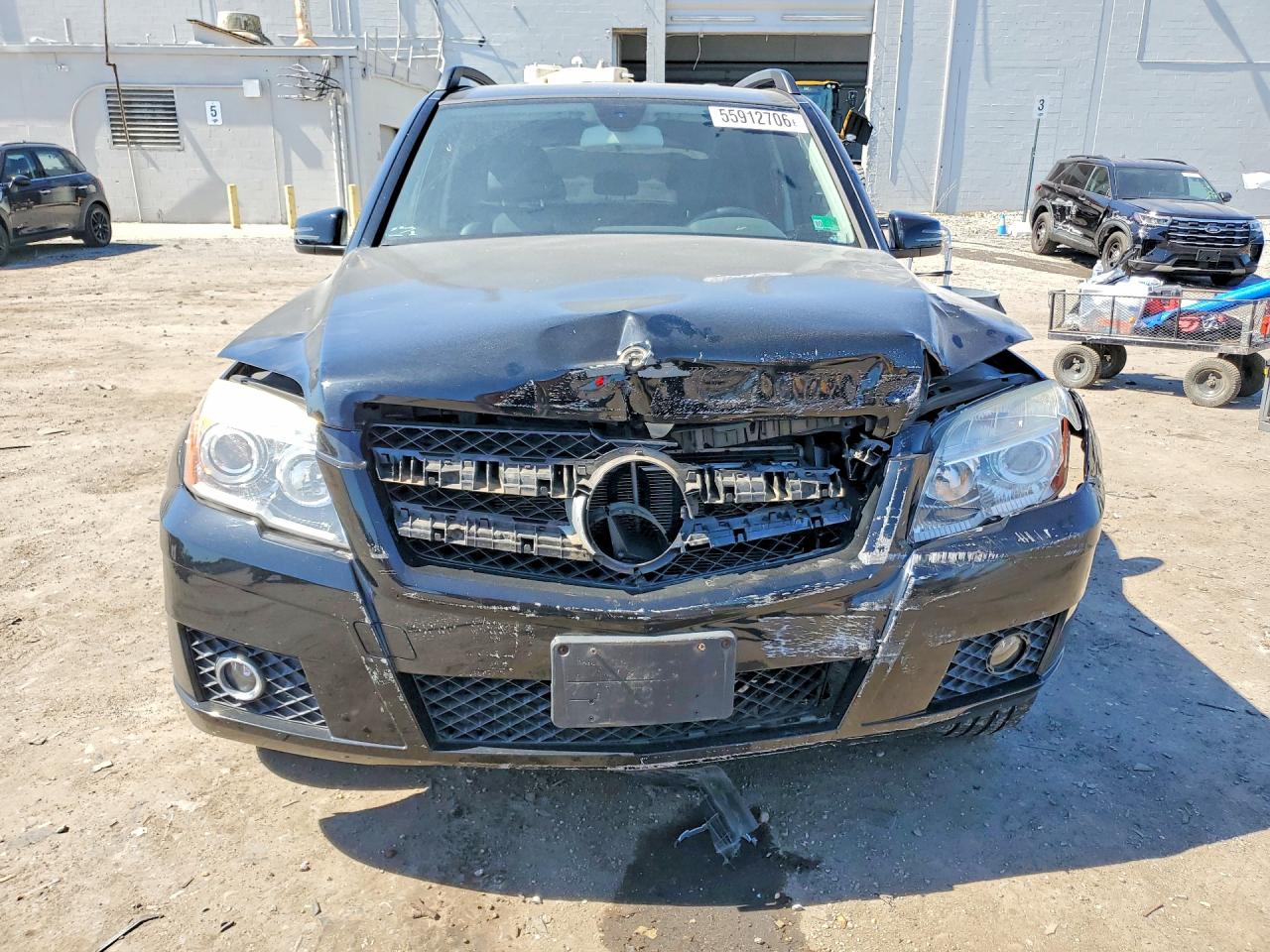 2011 Mercedes-benz Glk 350 4matic Black vin: WDCGG8HB3BF554545