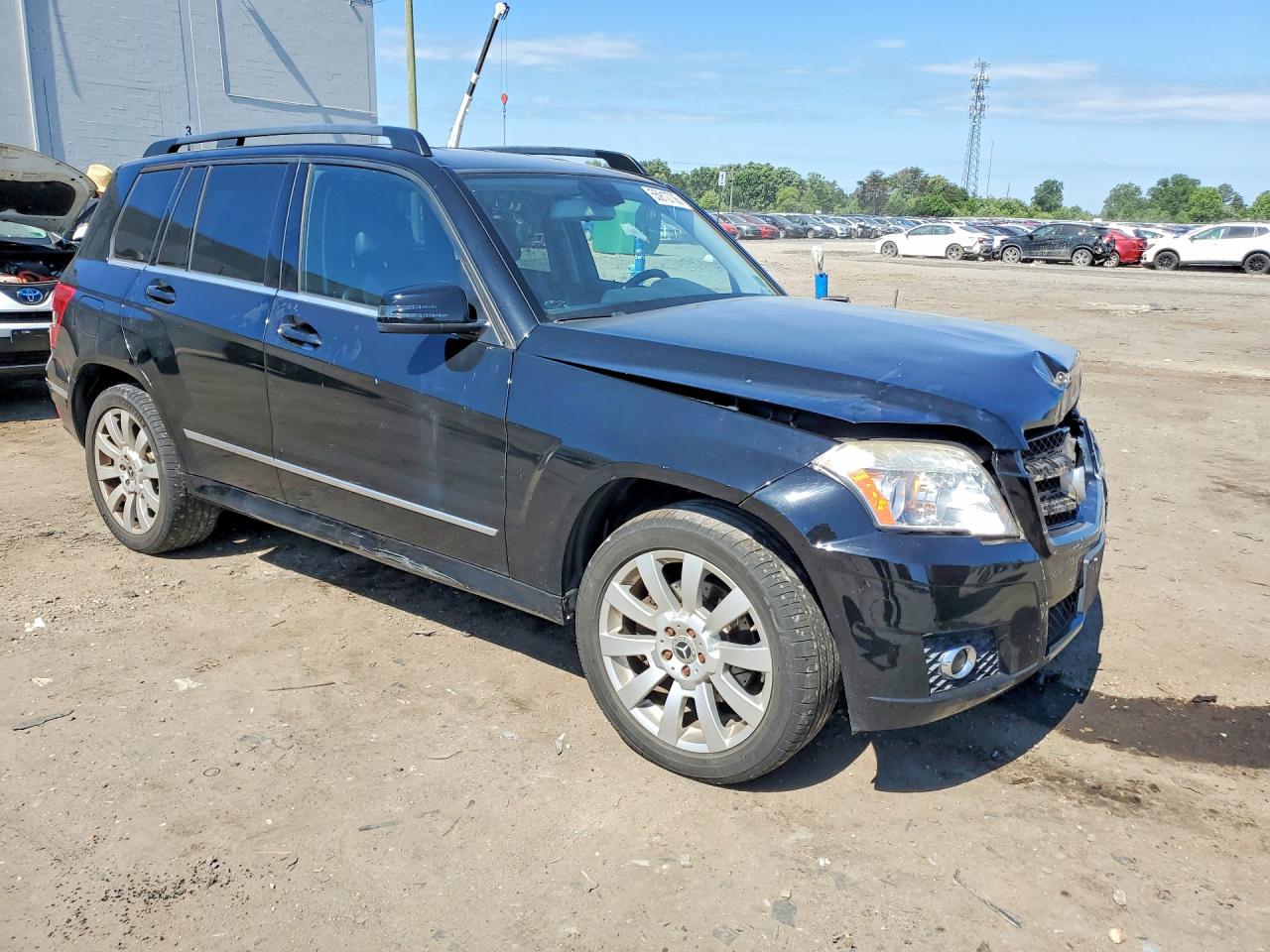 2011 Mercedes-benz Glk 350 4matic Black vin: WDCGG8HB3BF554545