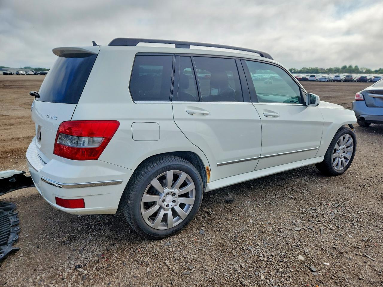 2011 Mercedes-benz Glk 350 4matic White vin: WDCGG8HB3BF579140