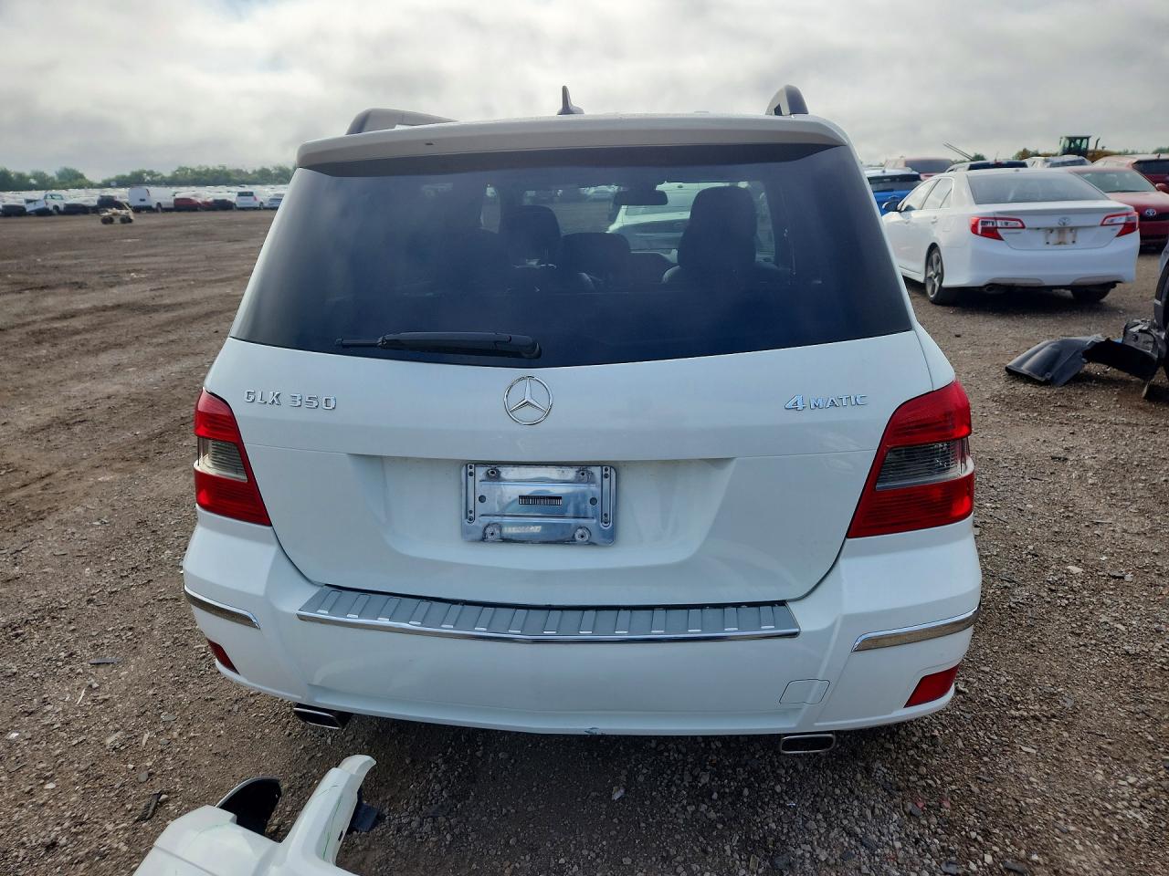 2011 Mercedes-benz Glk 350 4matic White vin: WDCGG8HB3BF579140