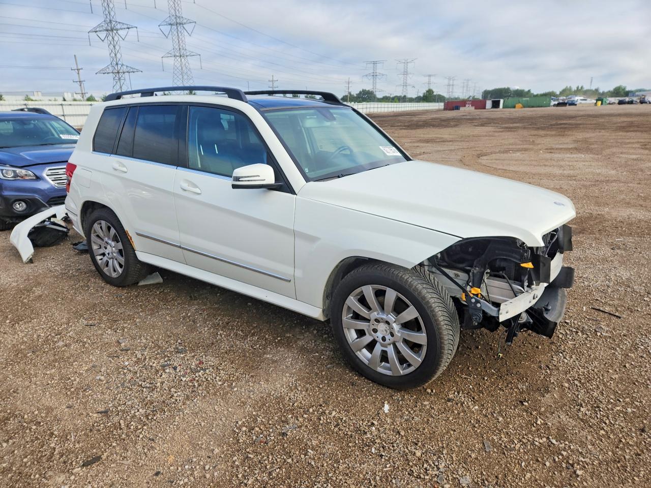 2011 Mercedes-benz Glk 350 4matic White vin: WDCGG8HB3BF579140