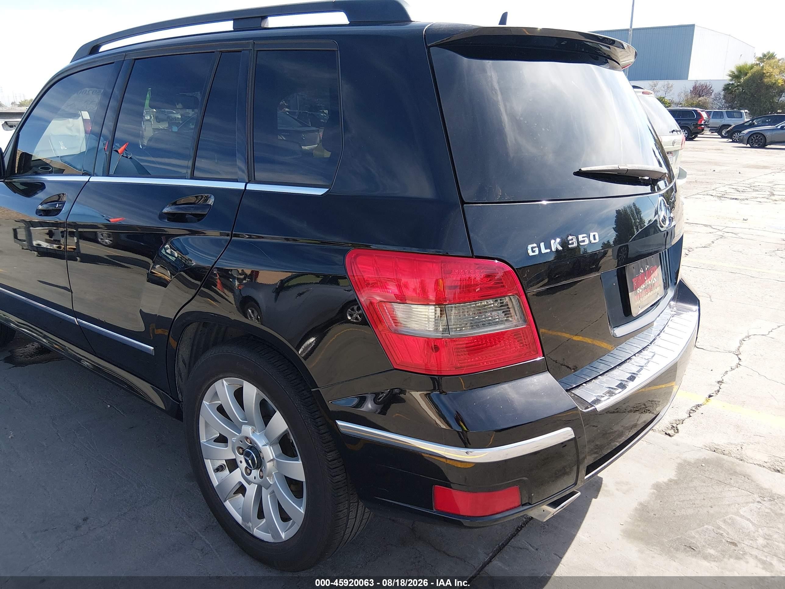 2012 Mercedes-benz Glk 350 4matic Черный vin: WDCGG8HB3CF727935