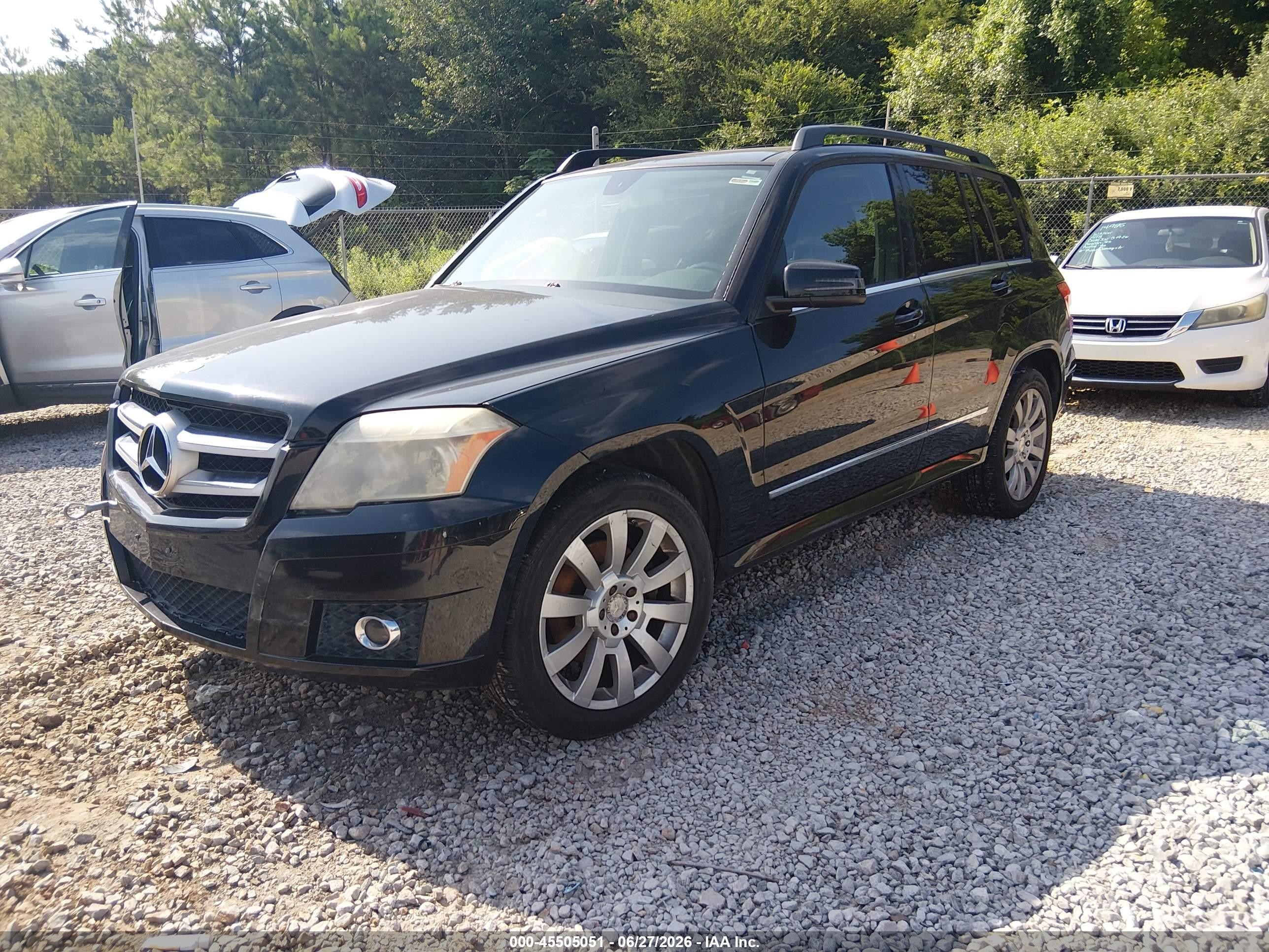 2012 Mercedes-benz Glk 350 4matic Black vin: WDCGG8HB3CF742547