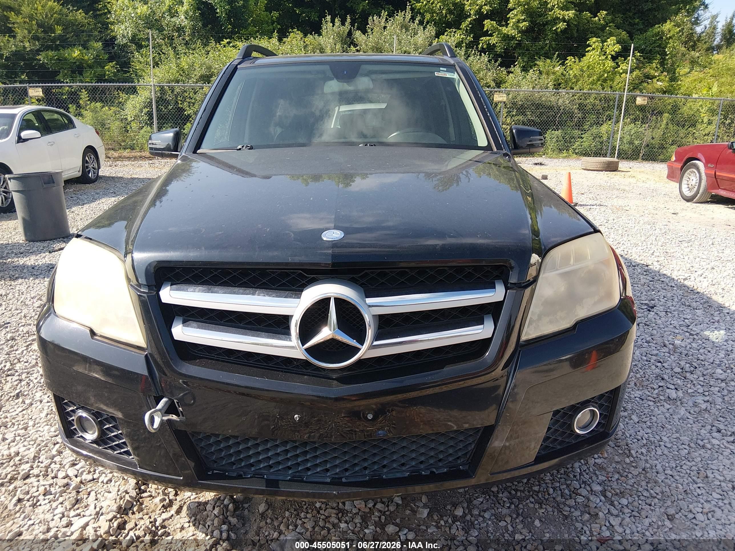 2012 Mercedes-benz Glk 350 4matic Black vin: WDCGG8HB3CF742547