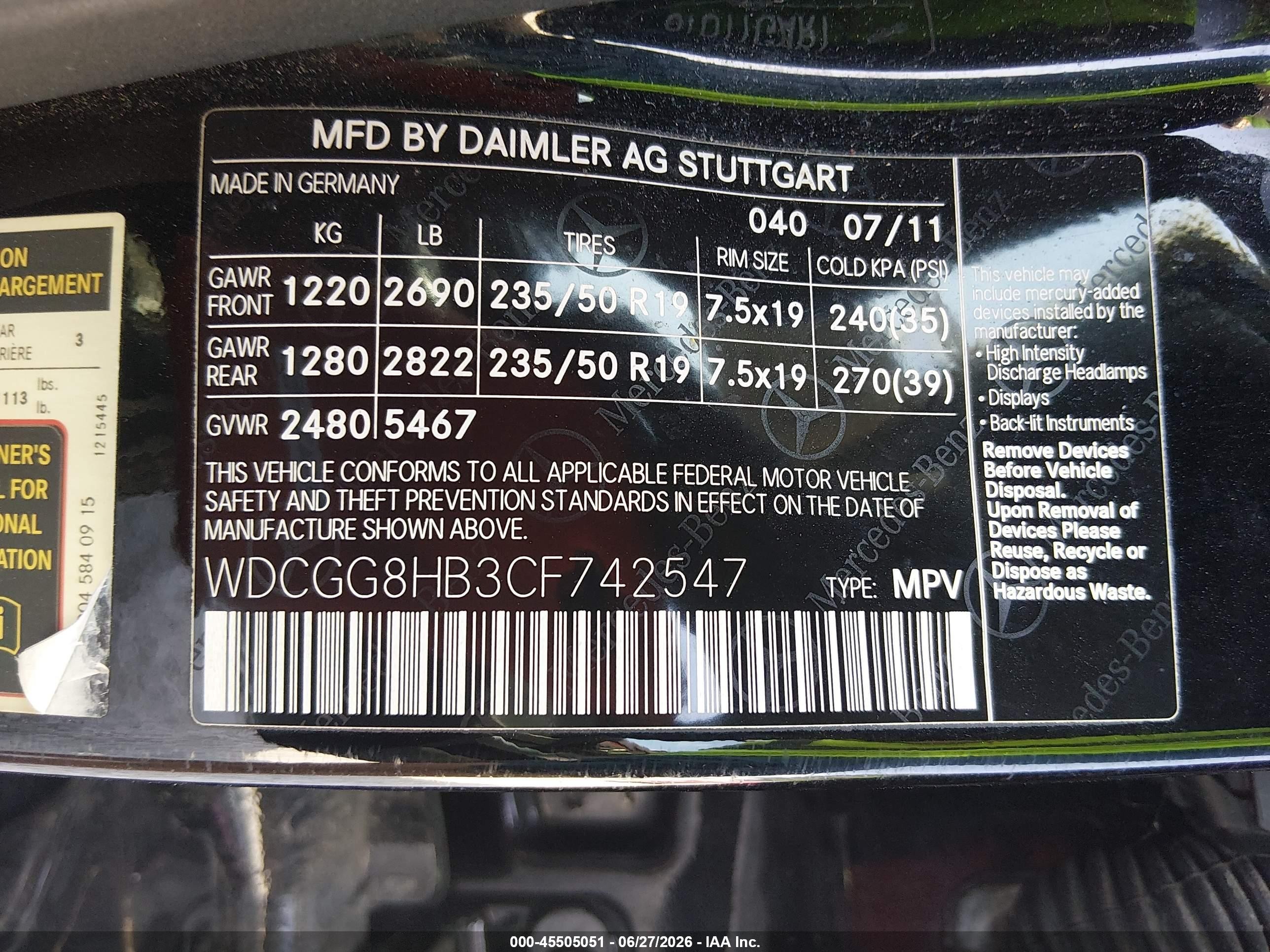 2012 Mercedes-benz Glk 350 4matic Black vin: WDCGG8HB3CF742547