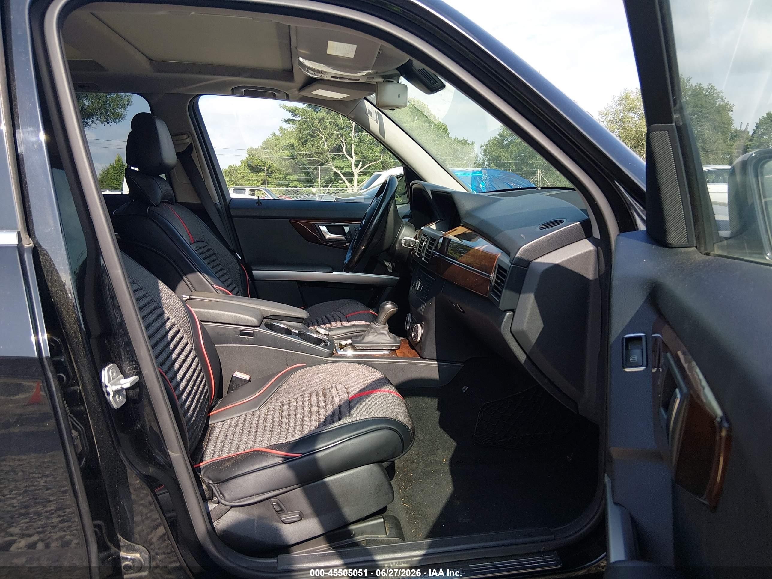 2012 Mercedes-benz Glk 350 4matic Black vin: WDCGG8HB3CF742547