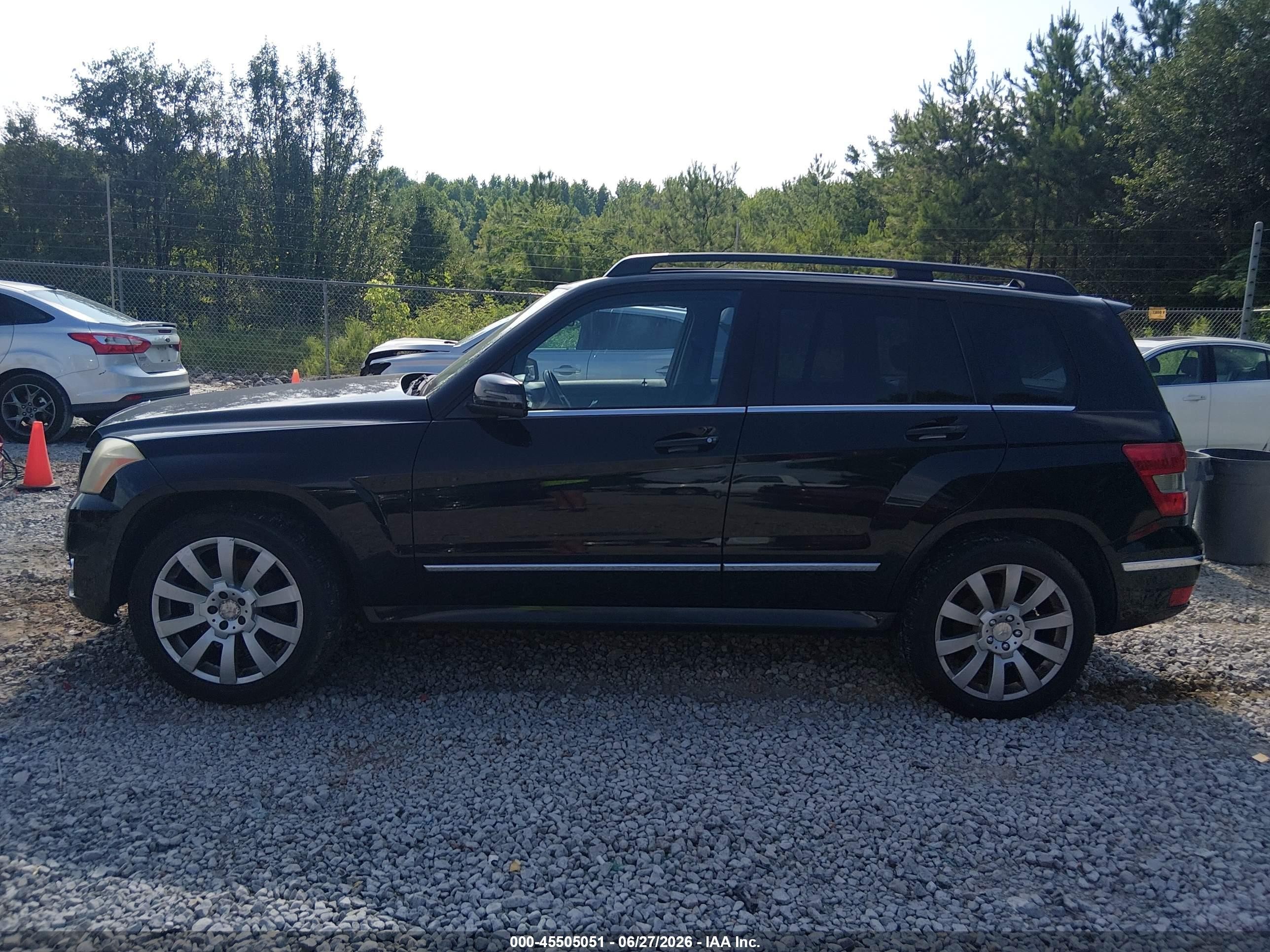 2012 Mercedes-benz Glk 350 4matic Black vin: WDCGG8HB3CF742547