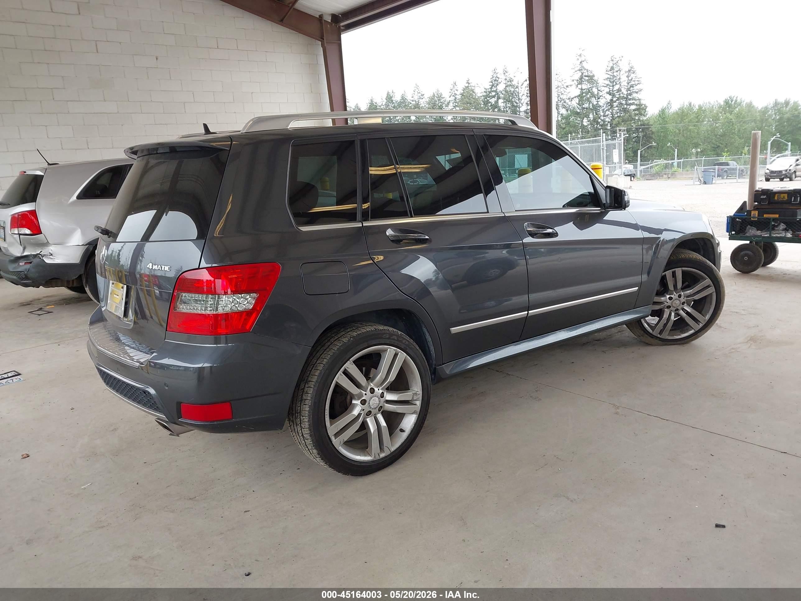 2012 Mercedes-benz Glk 350 4matic Gray vin: WDCGG8HB3CF814511